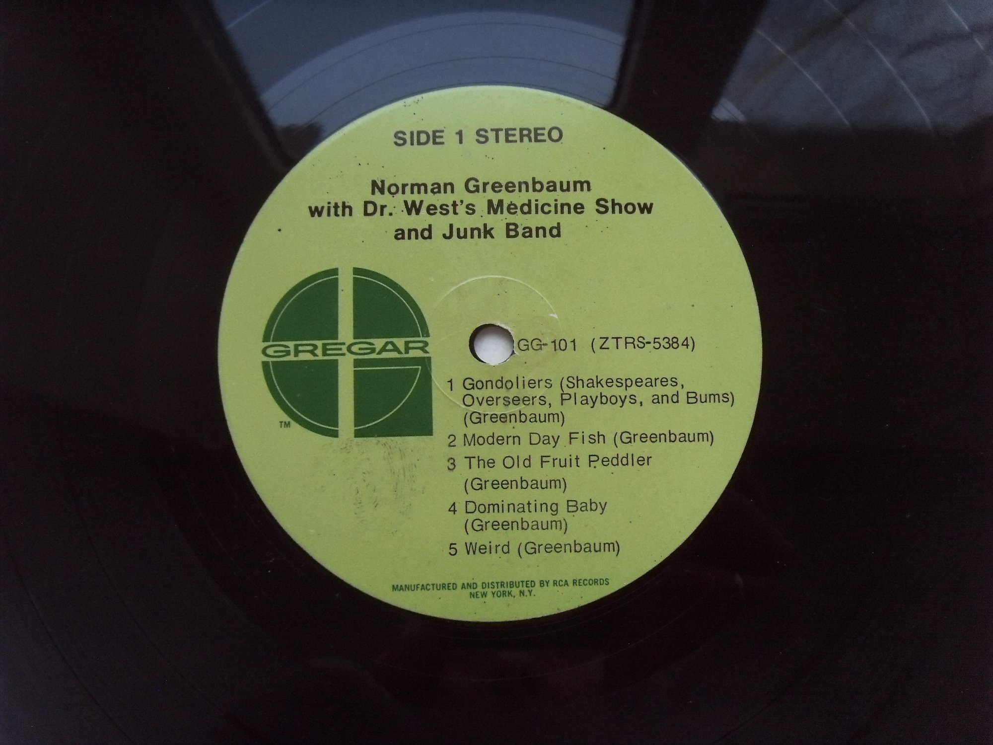 Norman GREENBAUM Dr.West's Medicine Show And Junk Band 4 Norman GREENBAUM Dr.West's Medicine Show And Junk Band 4