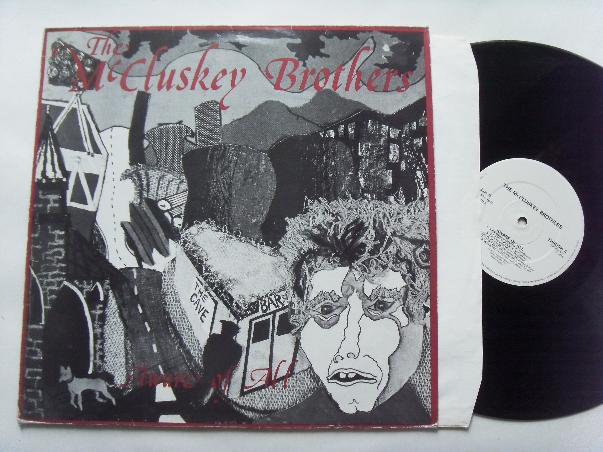 THE MCCLUSKEY BROTHERS Aware of All 2 THE MCCLUSKEY BROTHERS Aware of All 2