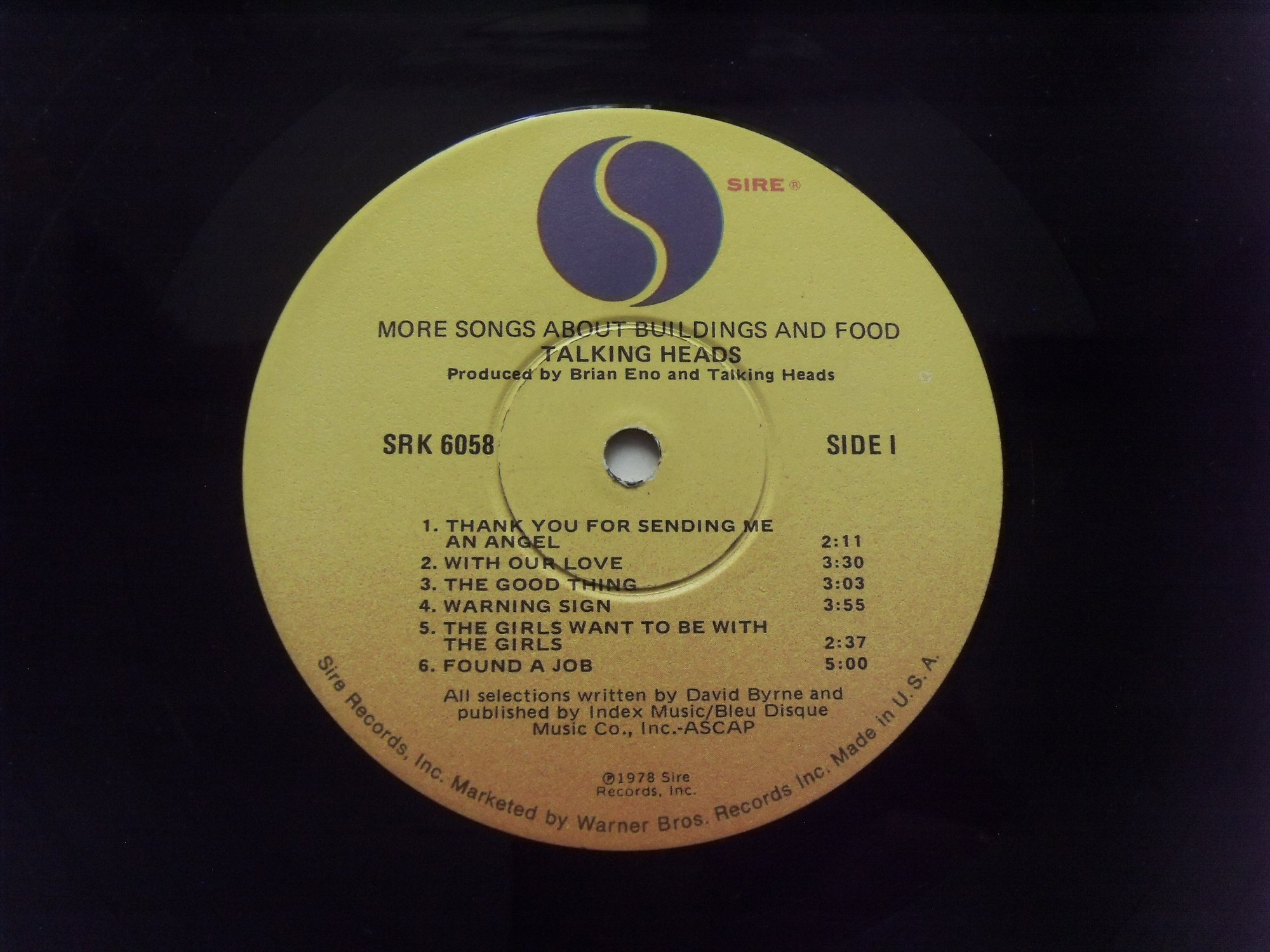 TALKING HEADS More songs about buildings and food 2 TALKING HEADS More songs about buildings and food 2