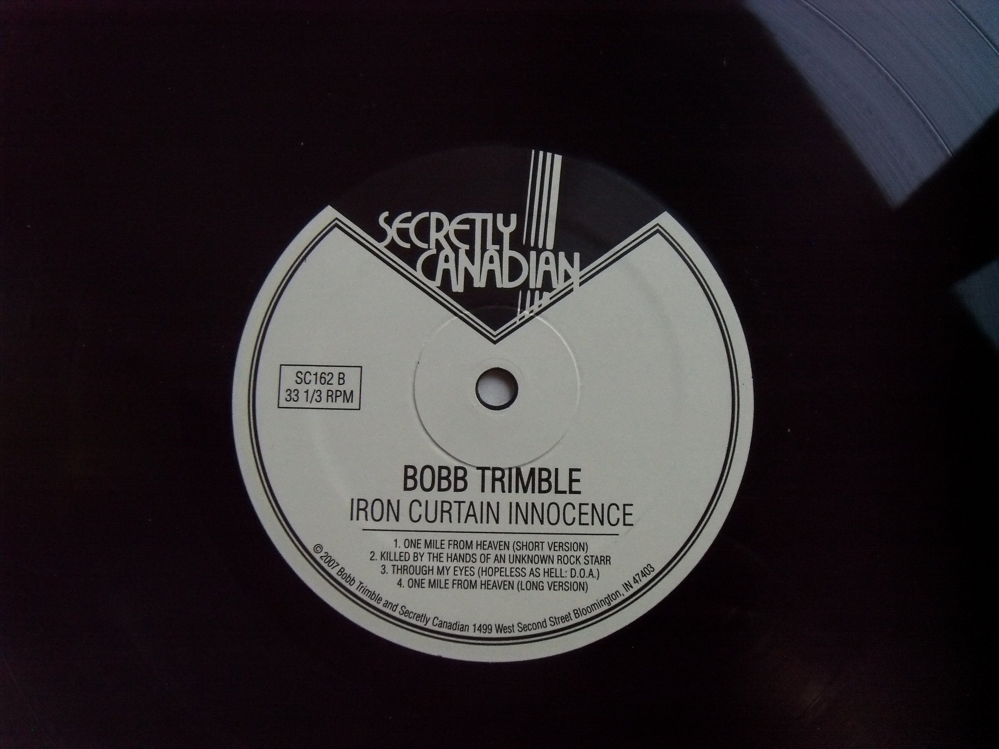 Bobb TRIMBLE Iron Curtain Innocence 2 Bobb TRIMBLE Iron Curtain Innocence 2