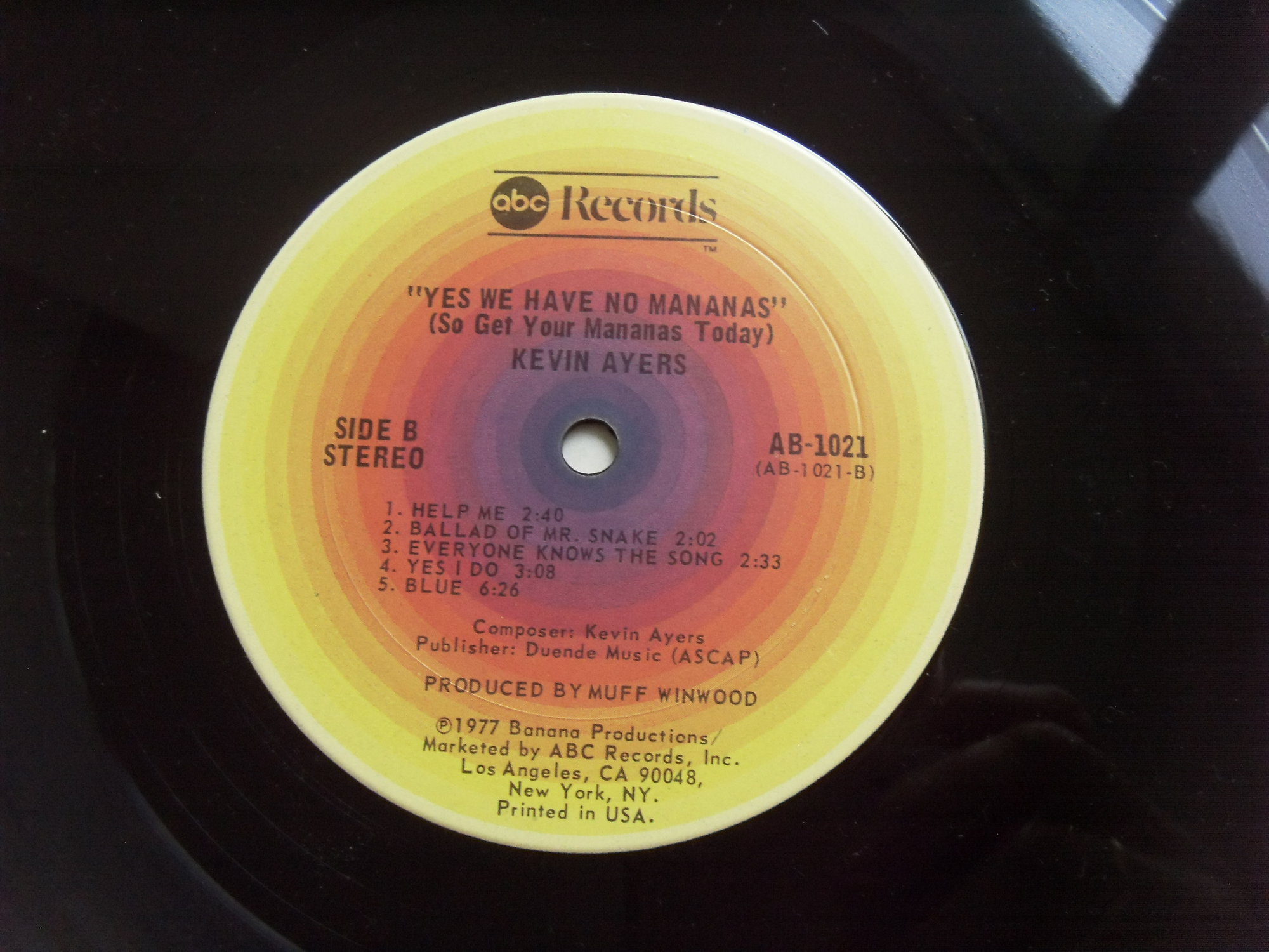 Kevin AYERS Yes We Have No Mananas 2 Kevin AYERS Yes We Have No Mananas 2