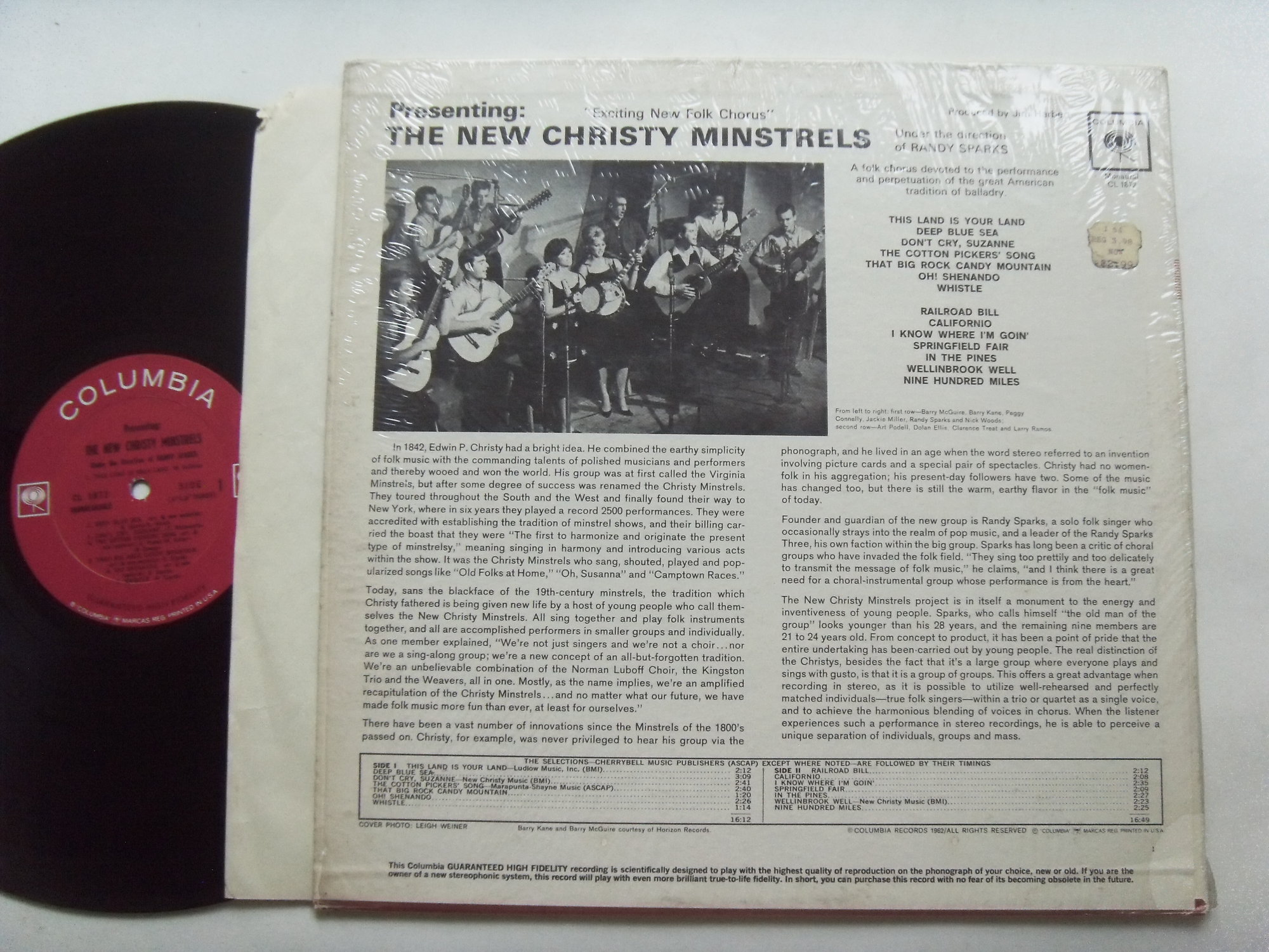 NEW CHRISTY MINSTRELS Exciting New Folk Chorus 2 NEW CHRISTY MINSTRELS Exciting New Folk Chorus 2