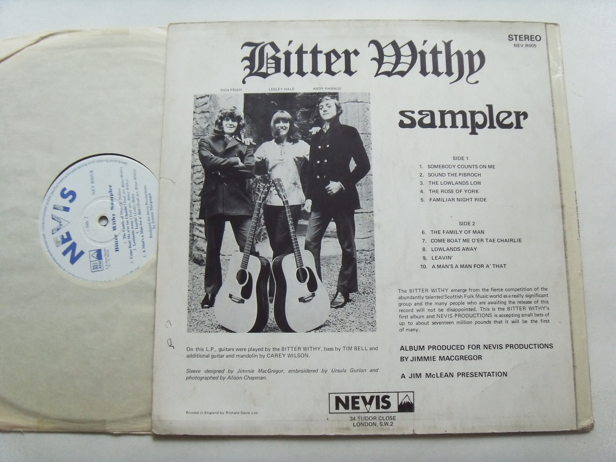 BITTER WITHY SAMPLER Songs Old & New 2 BITTER WITHY SAMPLER Songs Old & New 2