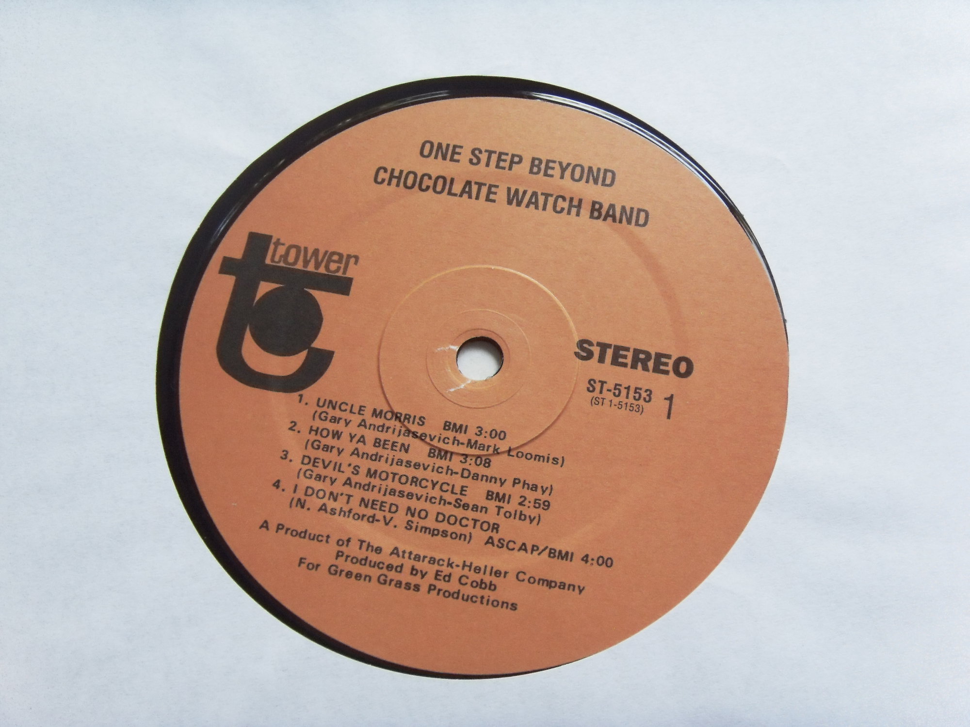 CHOCOLATE WATCHBAND One Step Beyond 2 CHOCOLATE WATCHBAND One Step Beyond 2