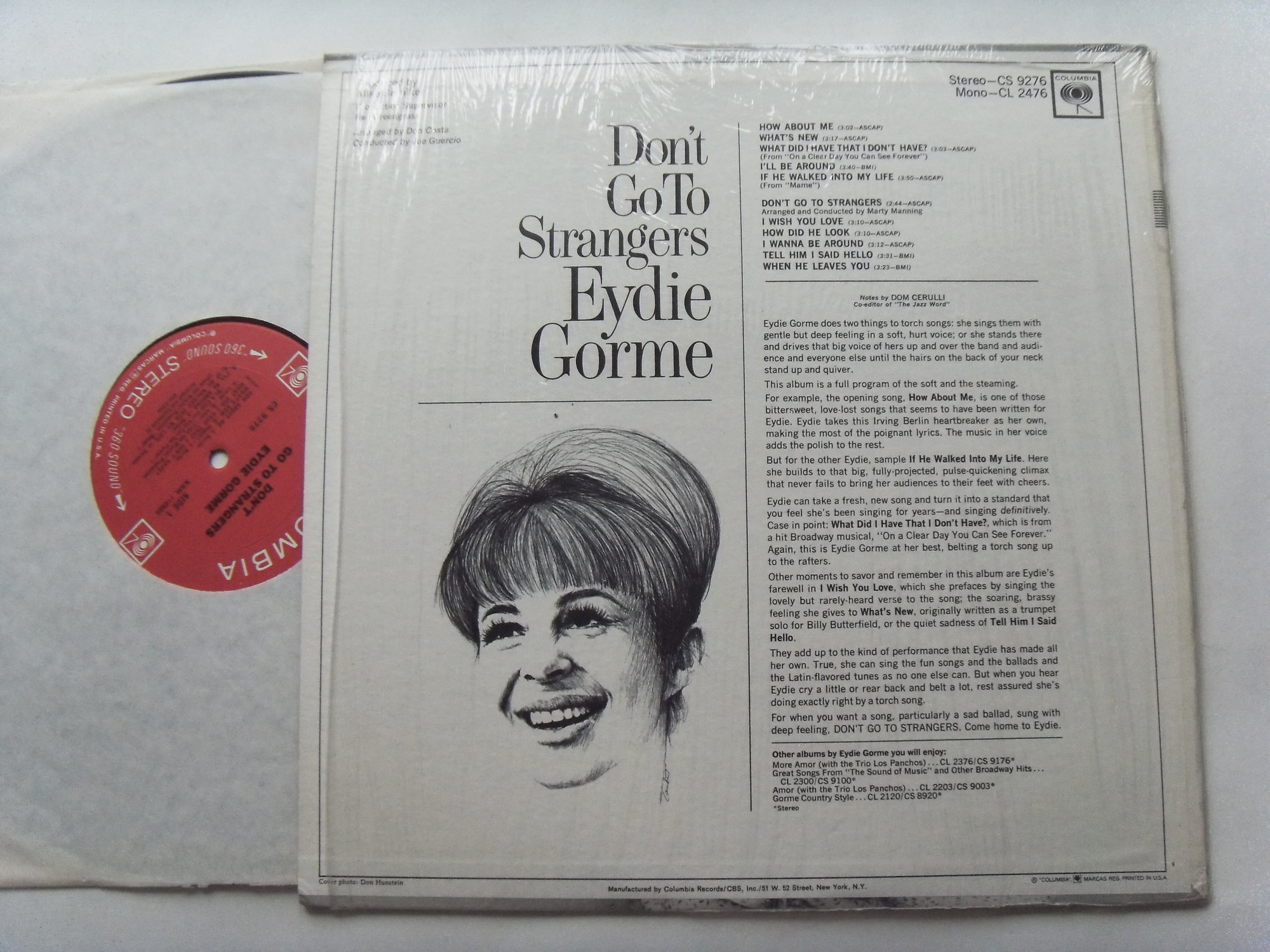 Eydie GORME Don't Go To Strangers 3 Eydie GORME Don't Go To Strangers 3