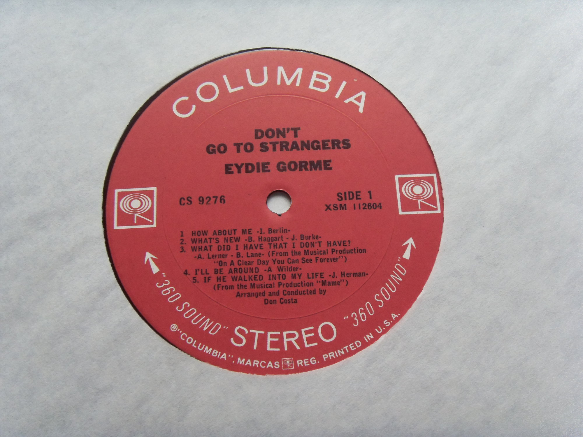 Eydie GORME Don't Go To Strangers 4 Eydie GORME Don't Go To Strangers 4