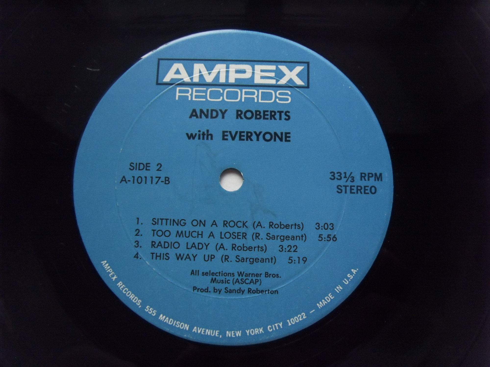 Andy ROBERTS Andy Roberts with Everyone 2 Andy ROBERTS Andy Roberts with Everyone 2