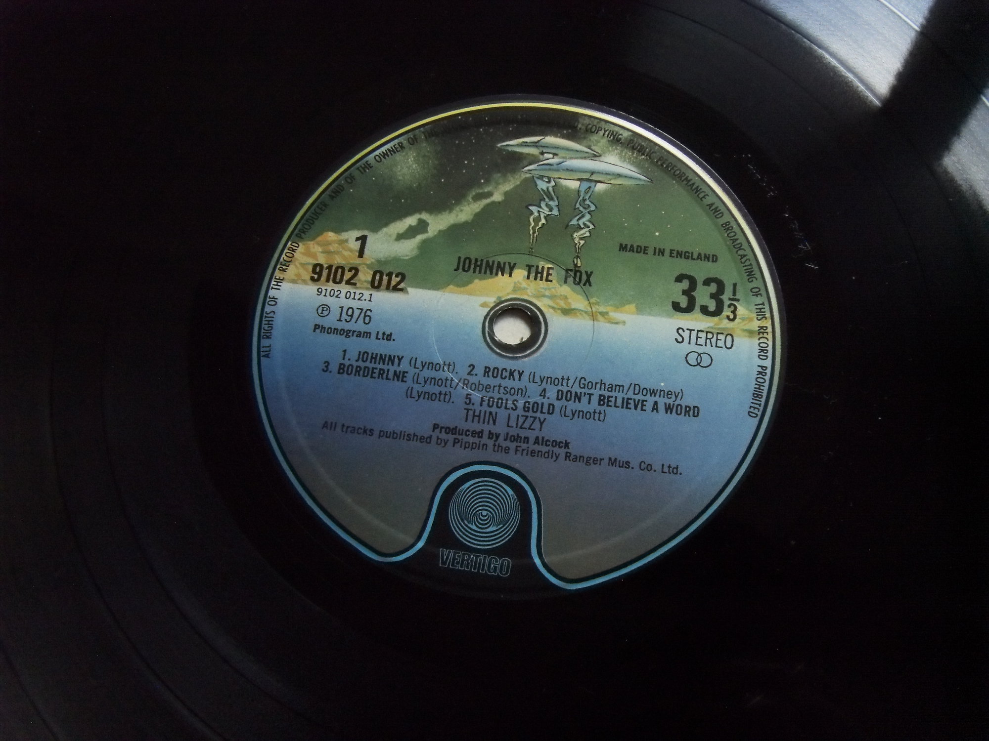 THIN LIZZY Johnny The Fox 2 THIN LIZZY Johnny The Fox 2