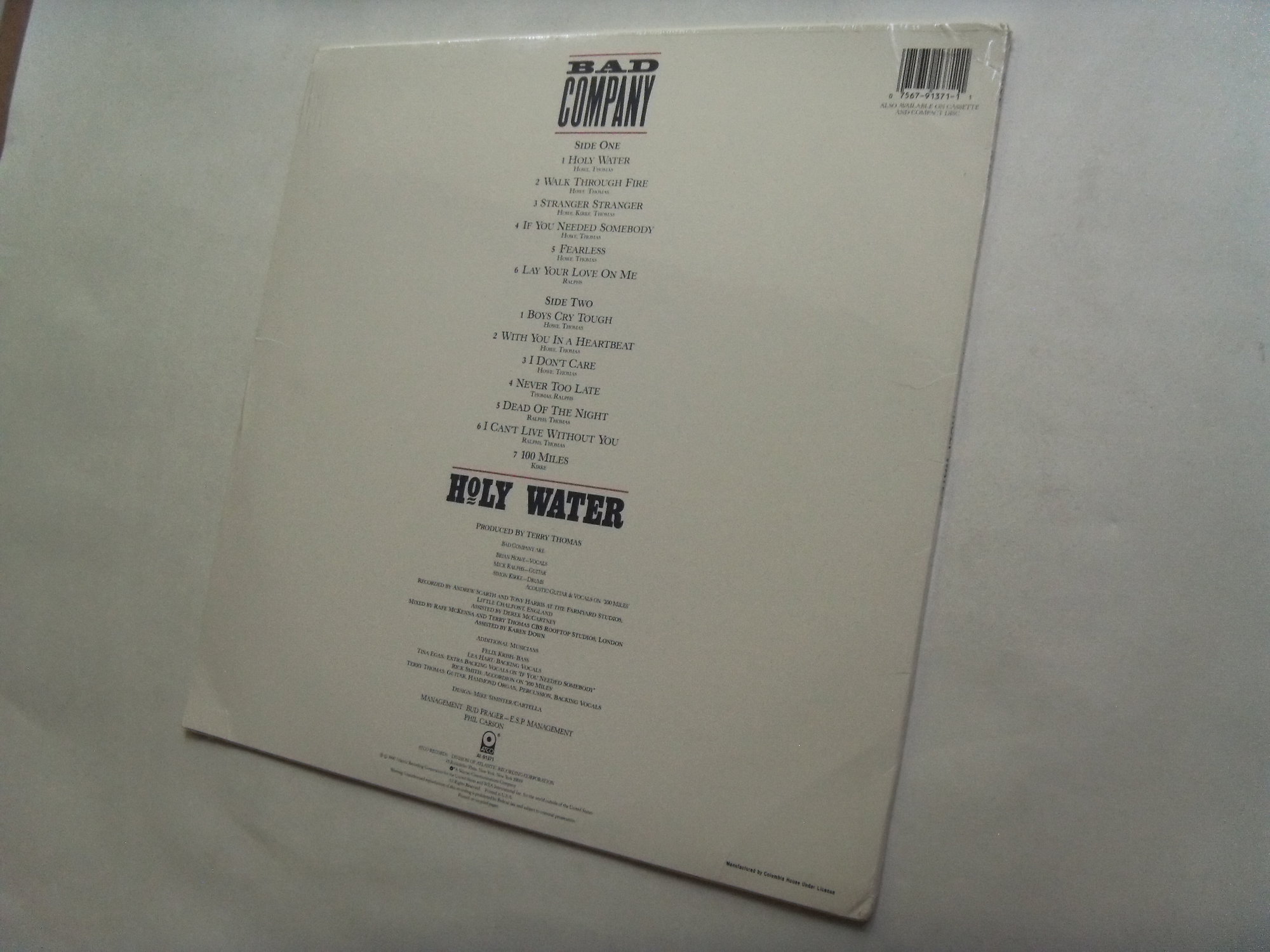 BAD COMPANY Holy Water 2 BAD COMPANY Holy Water 2