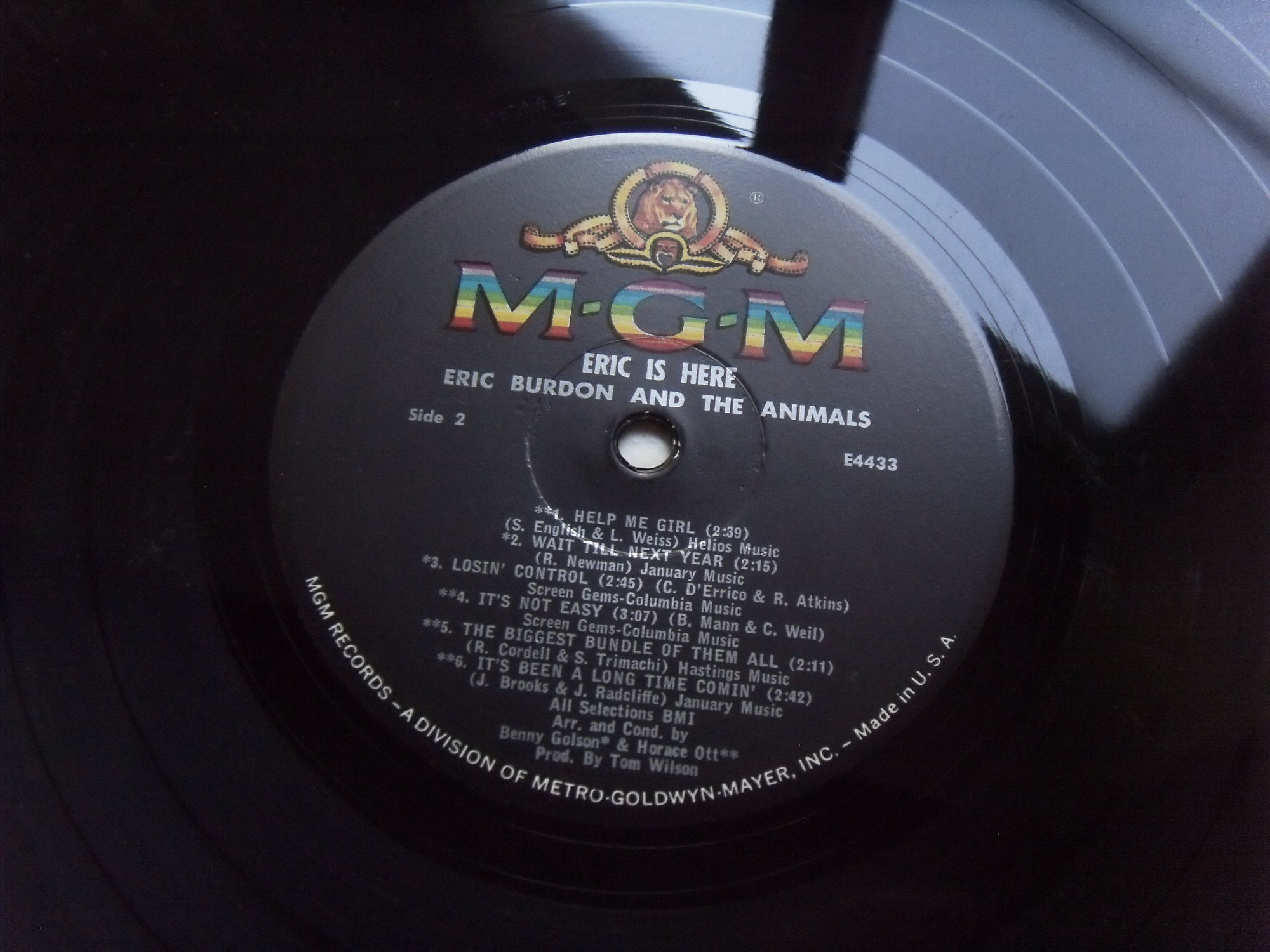 Eric BURDON & THE ANIMALS Eric is Here 3 Eric BURDON & THE ANIMALS Eric is Here 3