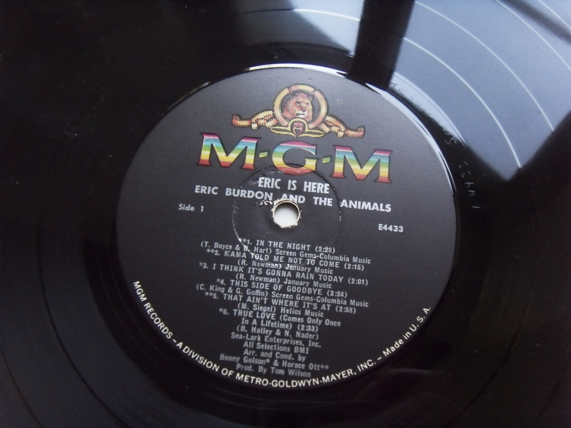 Eric BURDON & THE ANIMALS Eric is Here 4 Eric BURDON & THE ANIMALS Eric is Here 4