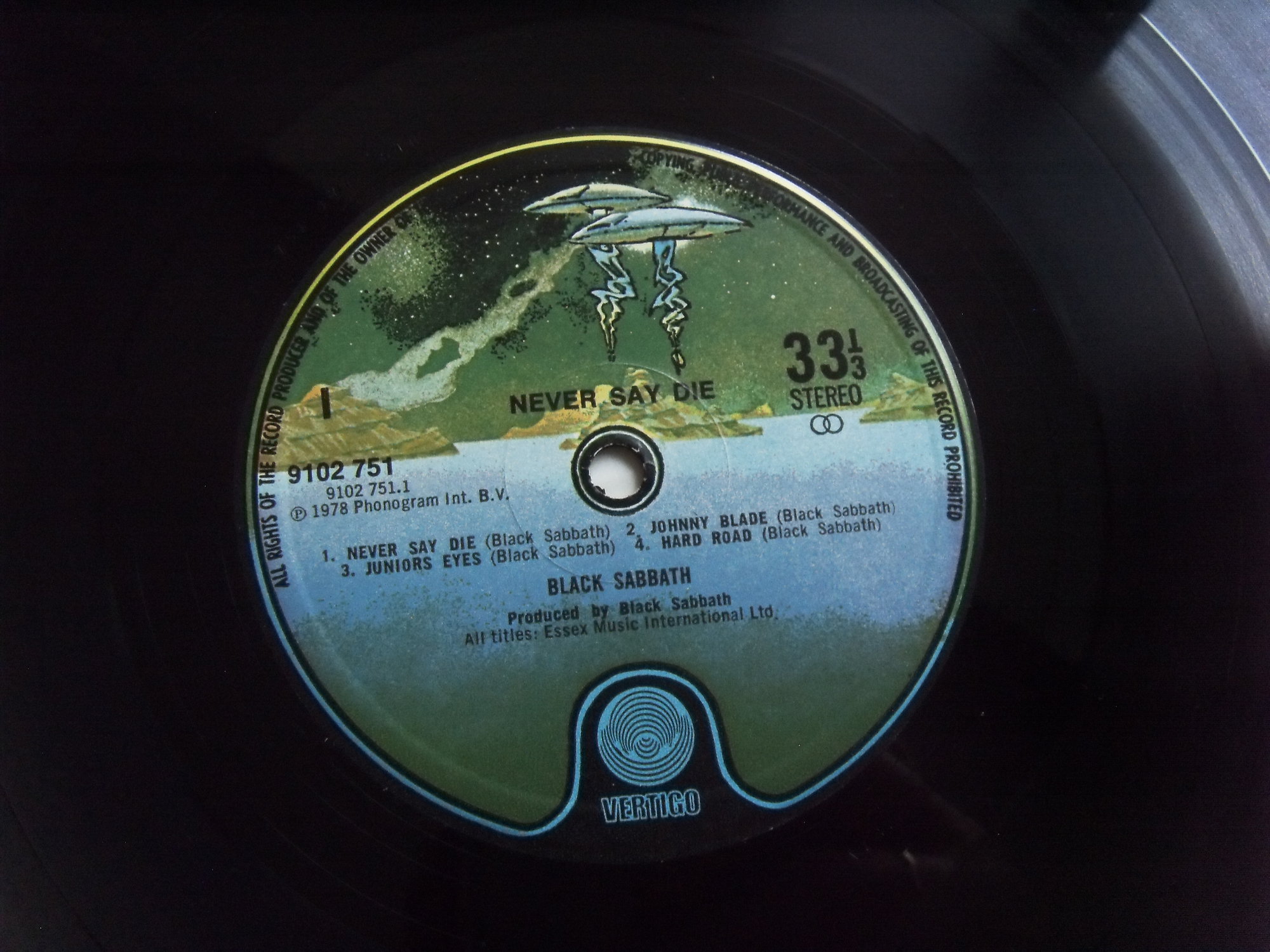 BLACK SABBATH Never say die! 2 BLACK SABBATH Never say die! 2