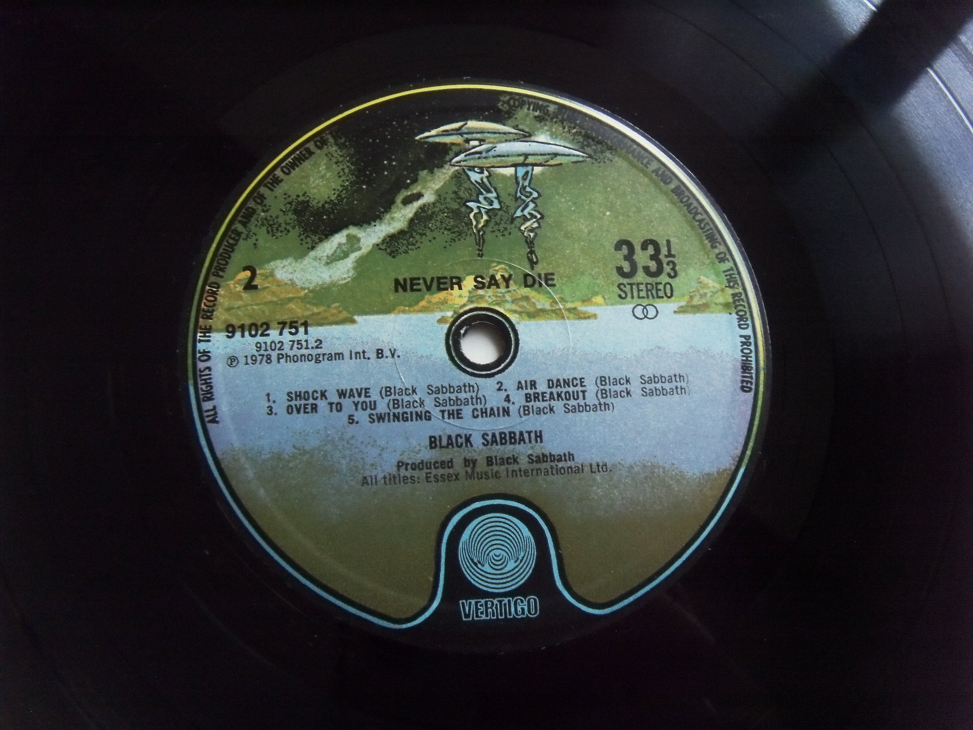 BLACK SABBATH Never say die! 2 BLACK SABBATH Never say die! 2