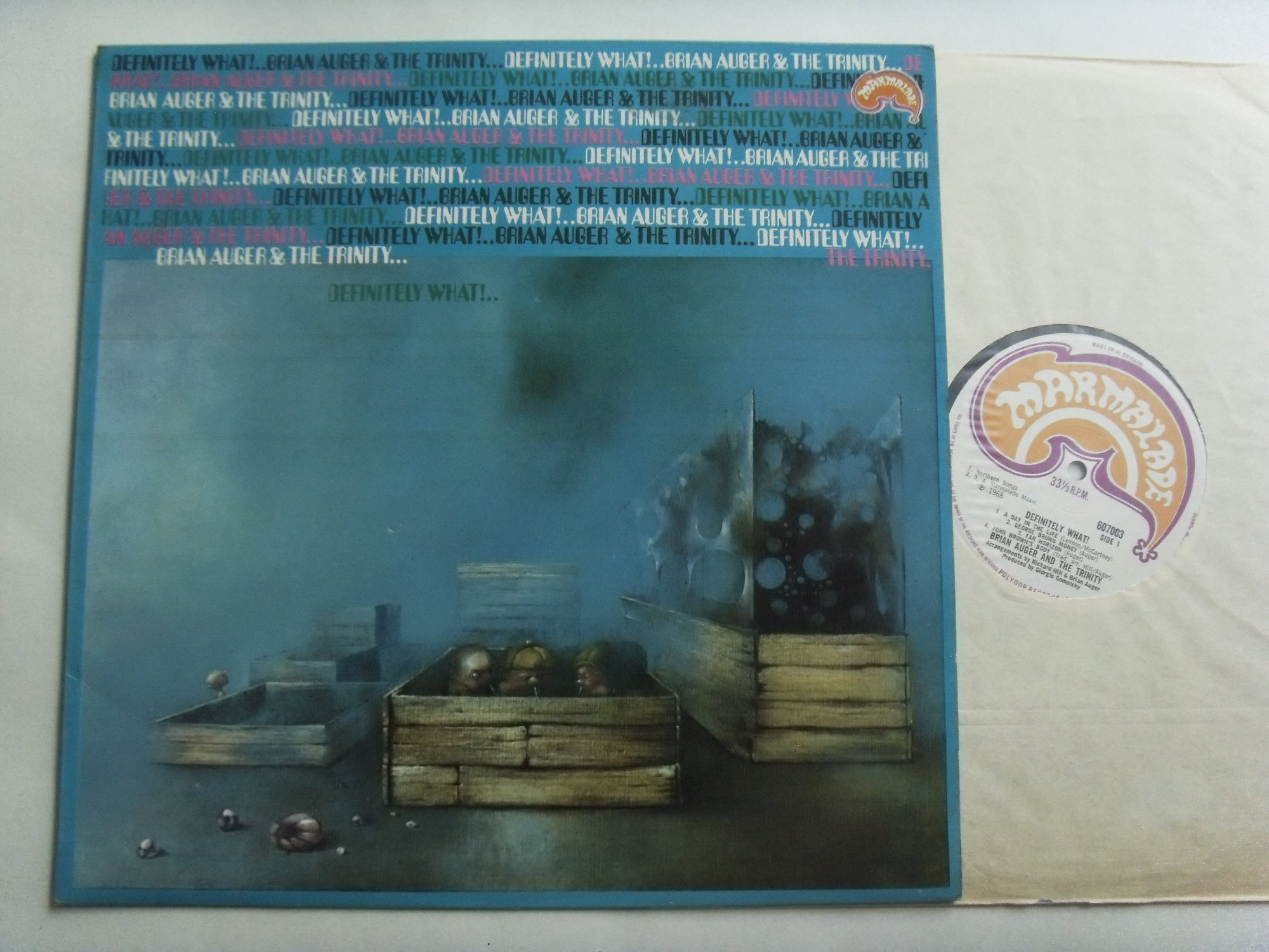 Brian AUGER AND THE TRINITY Definitely what! 2 Brian AUGER AND THE TRINITY Definitely what! 2