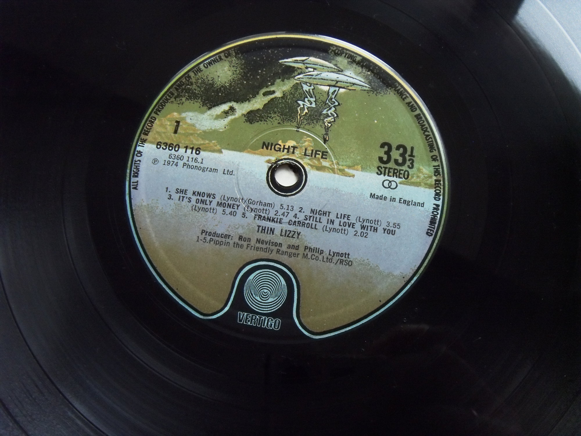 THIN LIZZY Night Life 2 THIN LIZZY Night Life 2