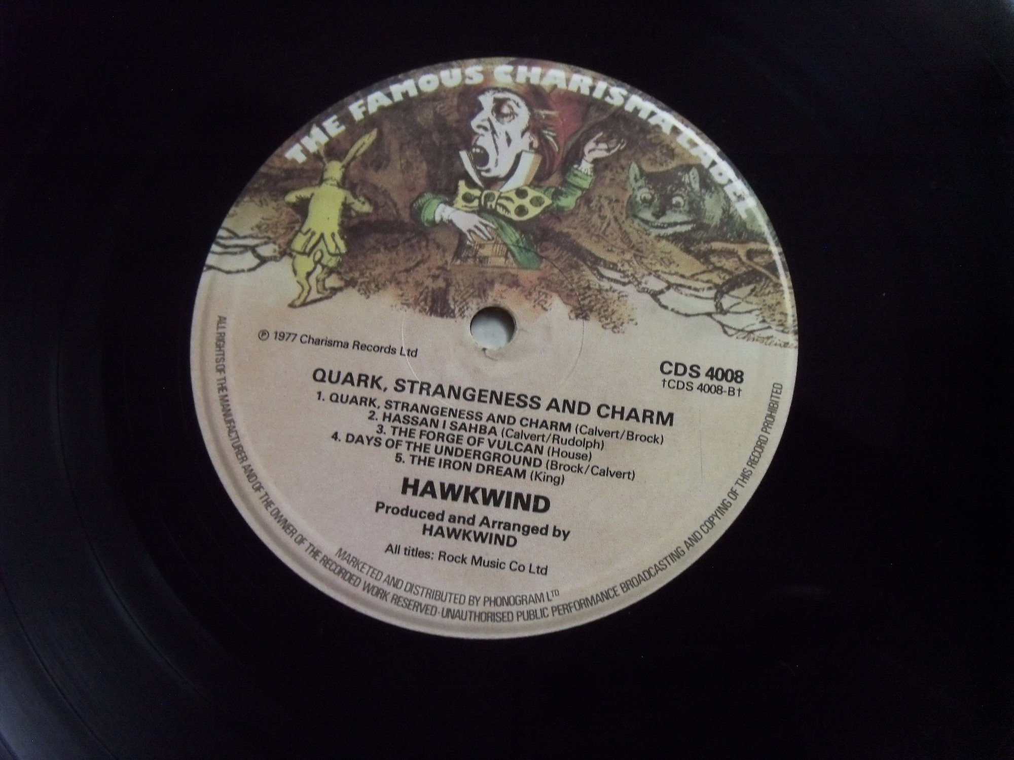 HAWKWIND Quark Strangeness and Charm 3 HAWKWIND Quark Strangeness and Charm 3
