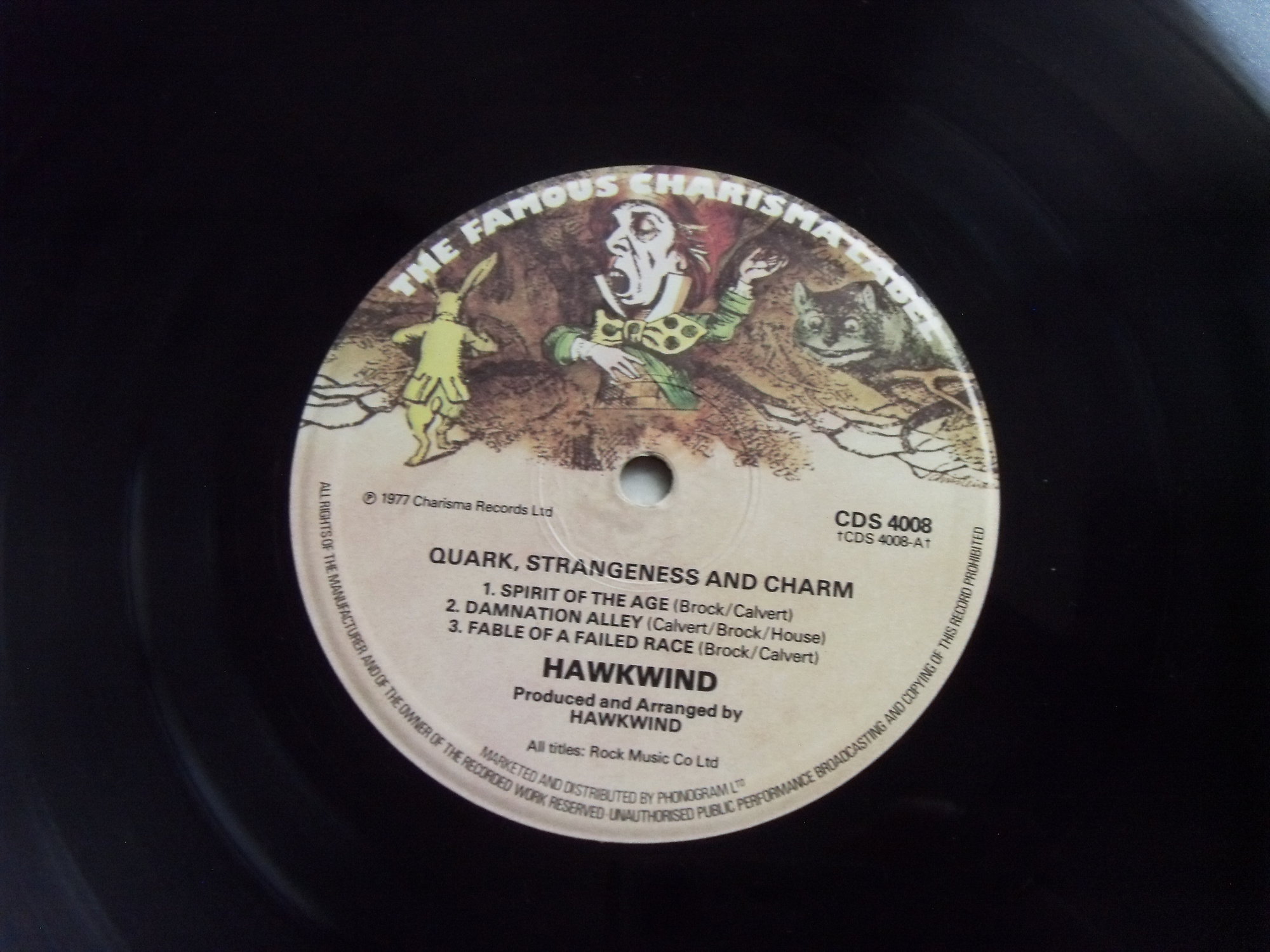 HAWKWIND Quark Strangeness and Charm 4 HAWKWIND Quark Strangeness and Charm 4