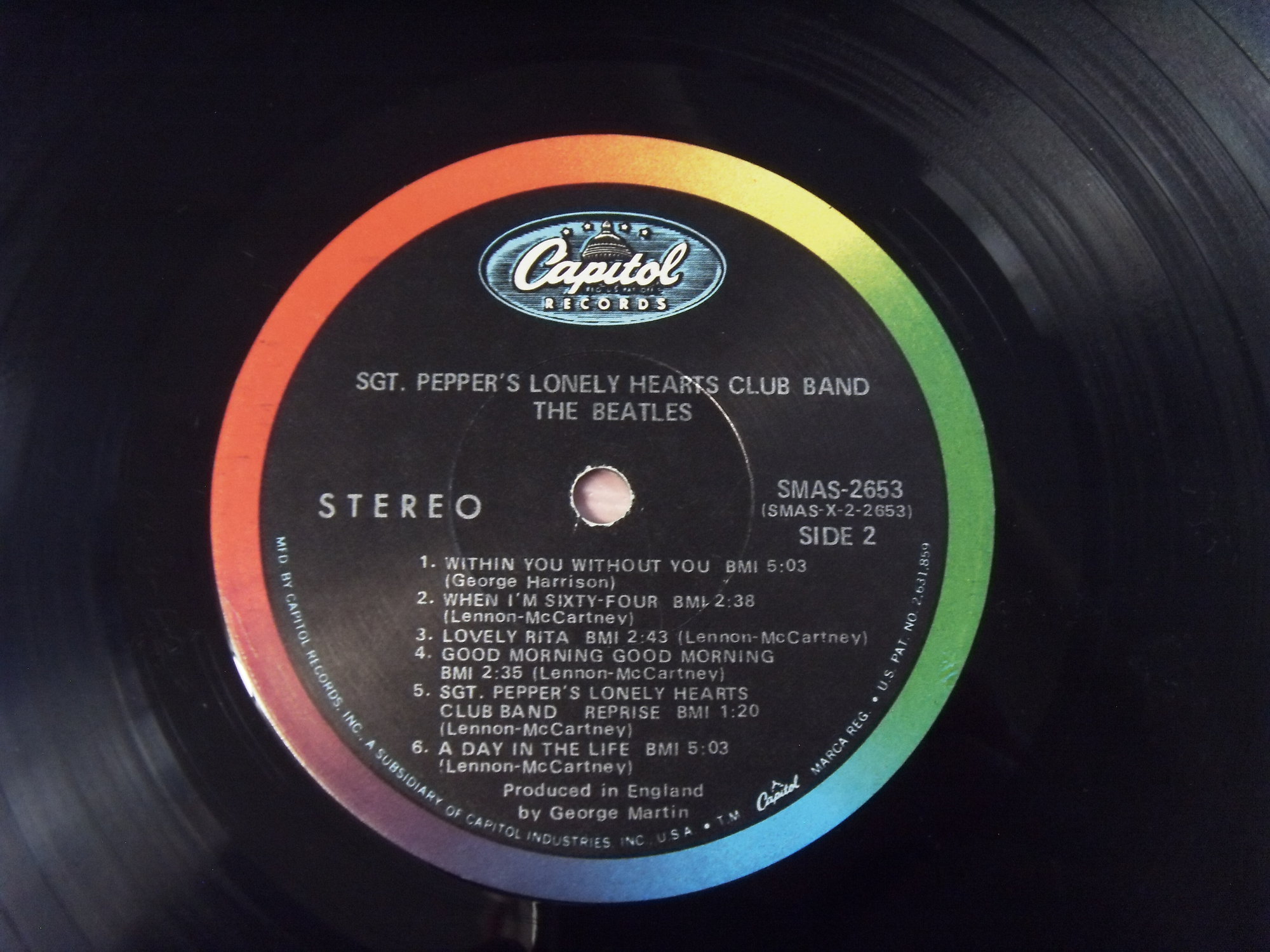 BEATLES Sgt. Pepper's Lonely Hearts Club Band 2 BEATLES Sgt. Pepper's Lonely Hearts Club Band 2