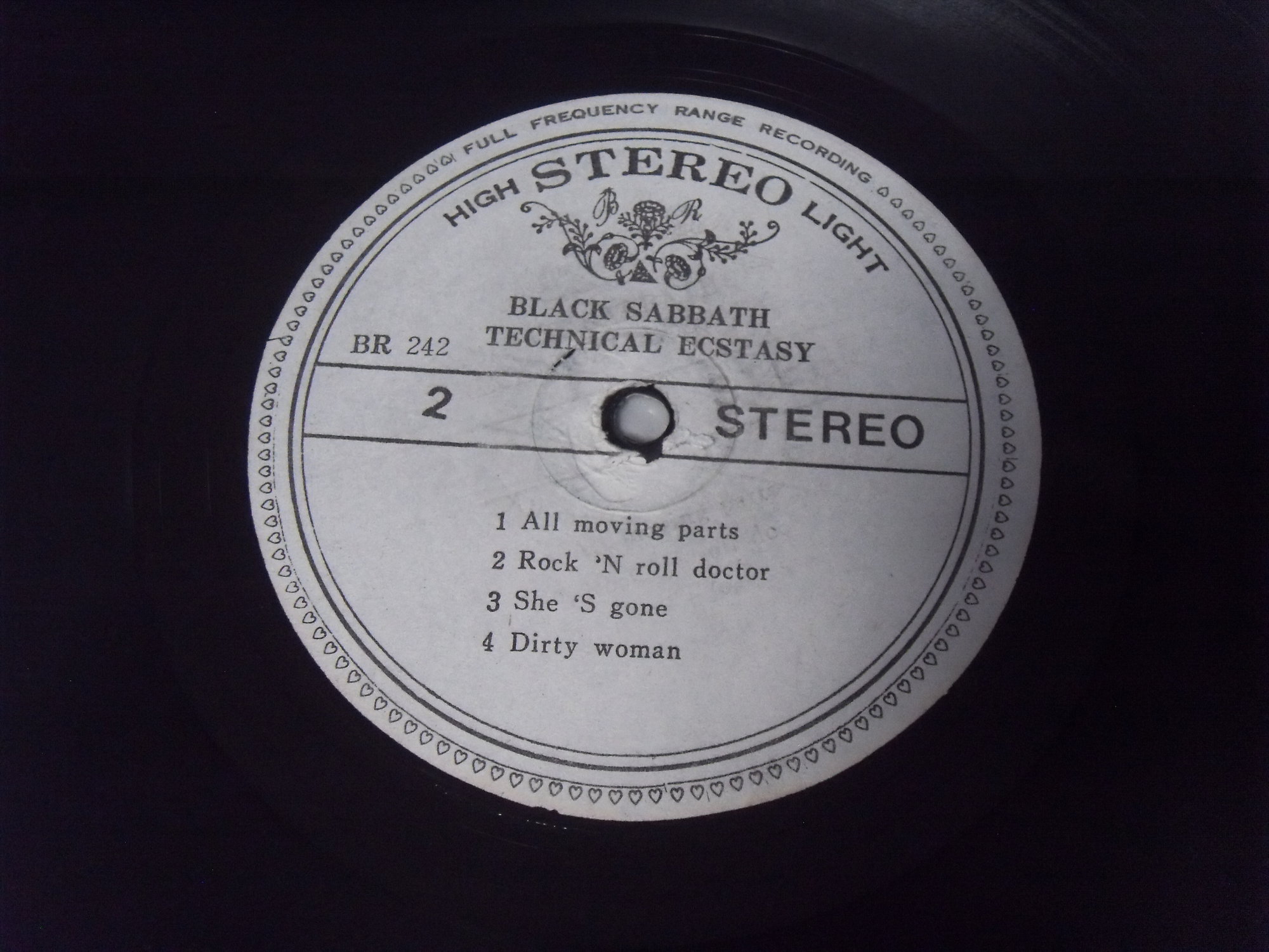 BLACK SABBATH Technical Ecstasy 2 BLACK SABBATH Technical Ecstasy 2