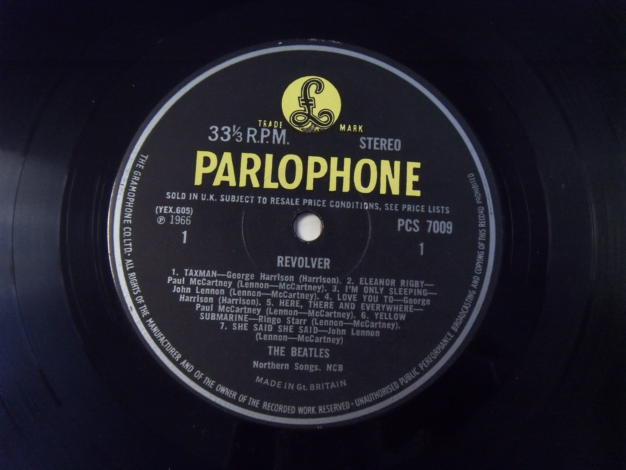 BEATLES Revolver Stereo 2 BEATLES Revolver Stereo 2