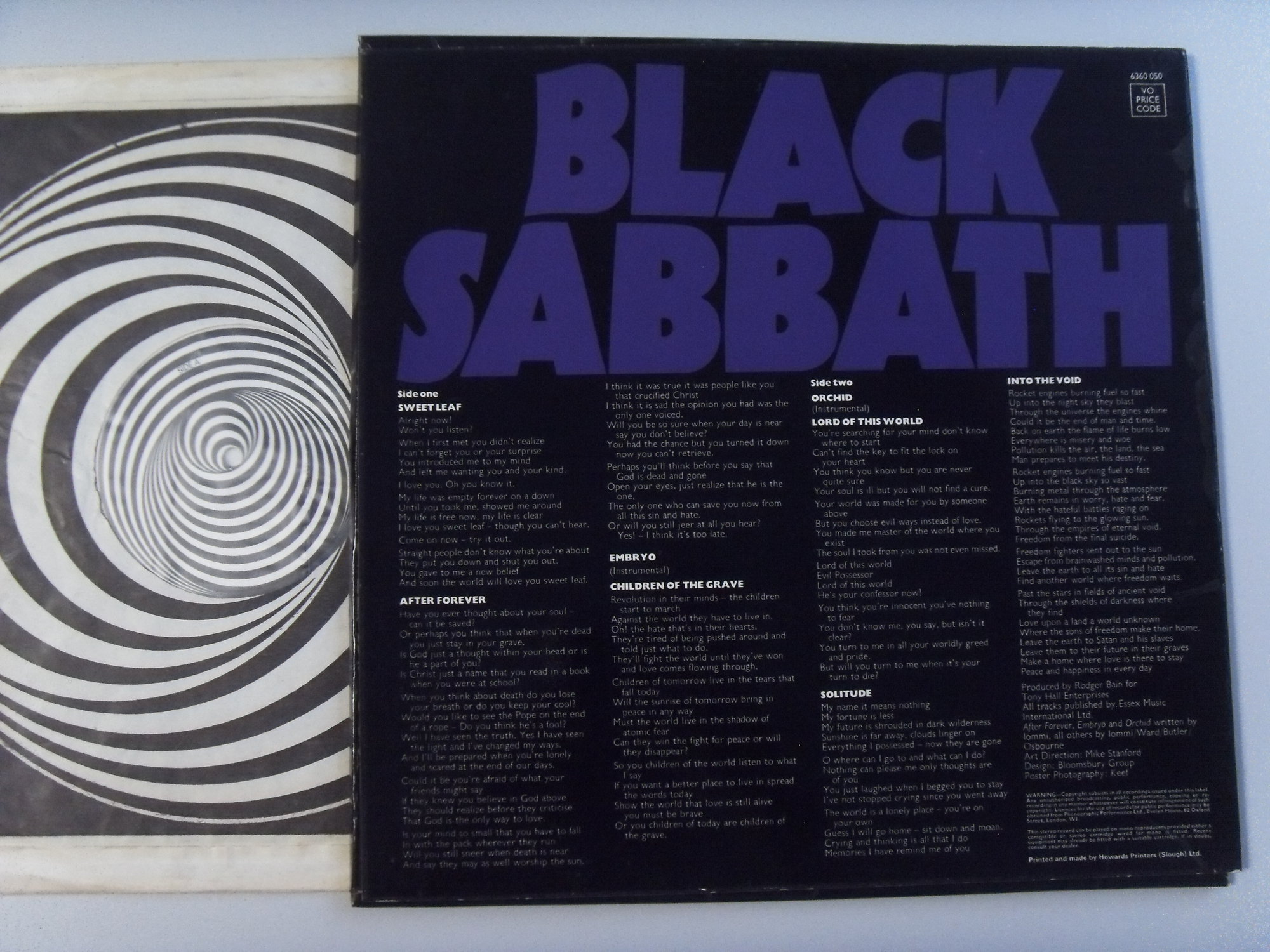 BLACK SABBATH Master Of Reality 2 BLACK SABBATH Master Of Reality 2