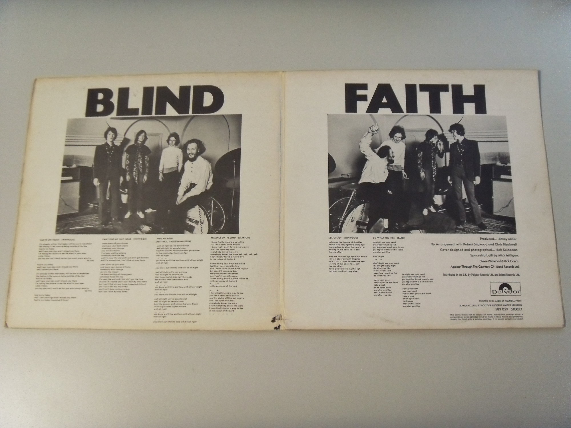 BLIND FAITH Blind Faith 2 BLIND FAITH Blind Faith 2
