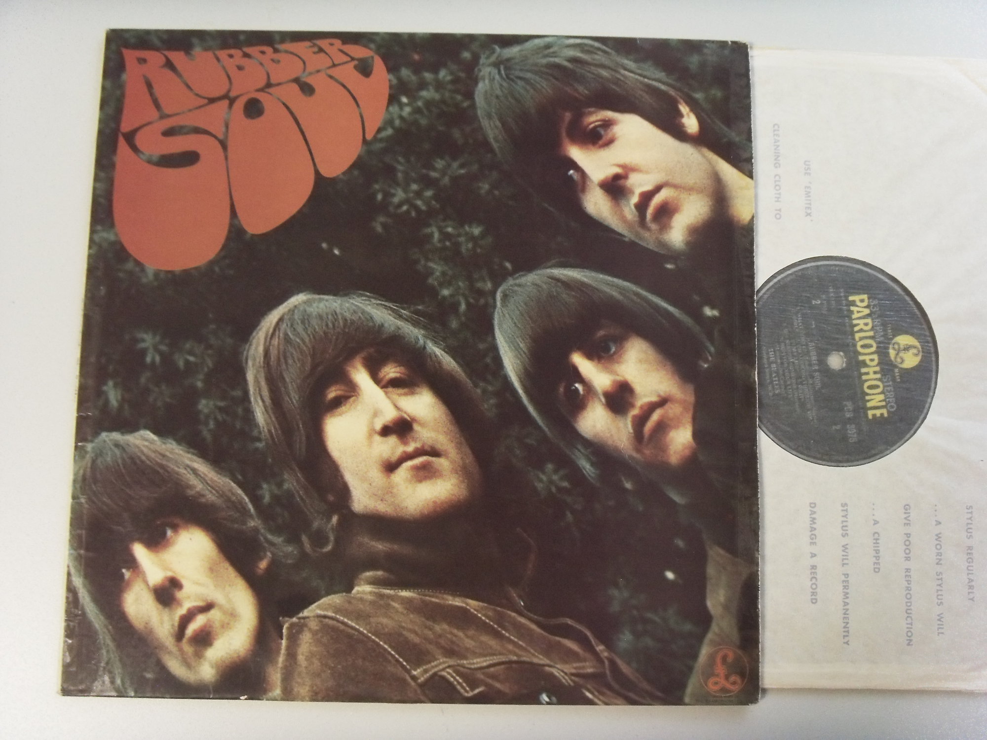 BEATLES Rubber Soul STEREO 2 BEATLES Rubber Soul STEREO 2
