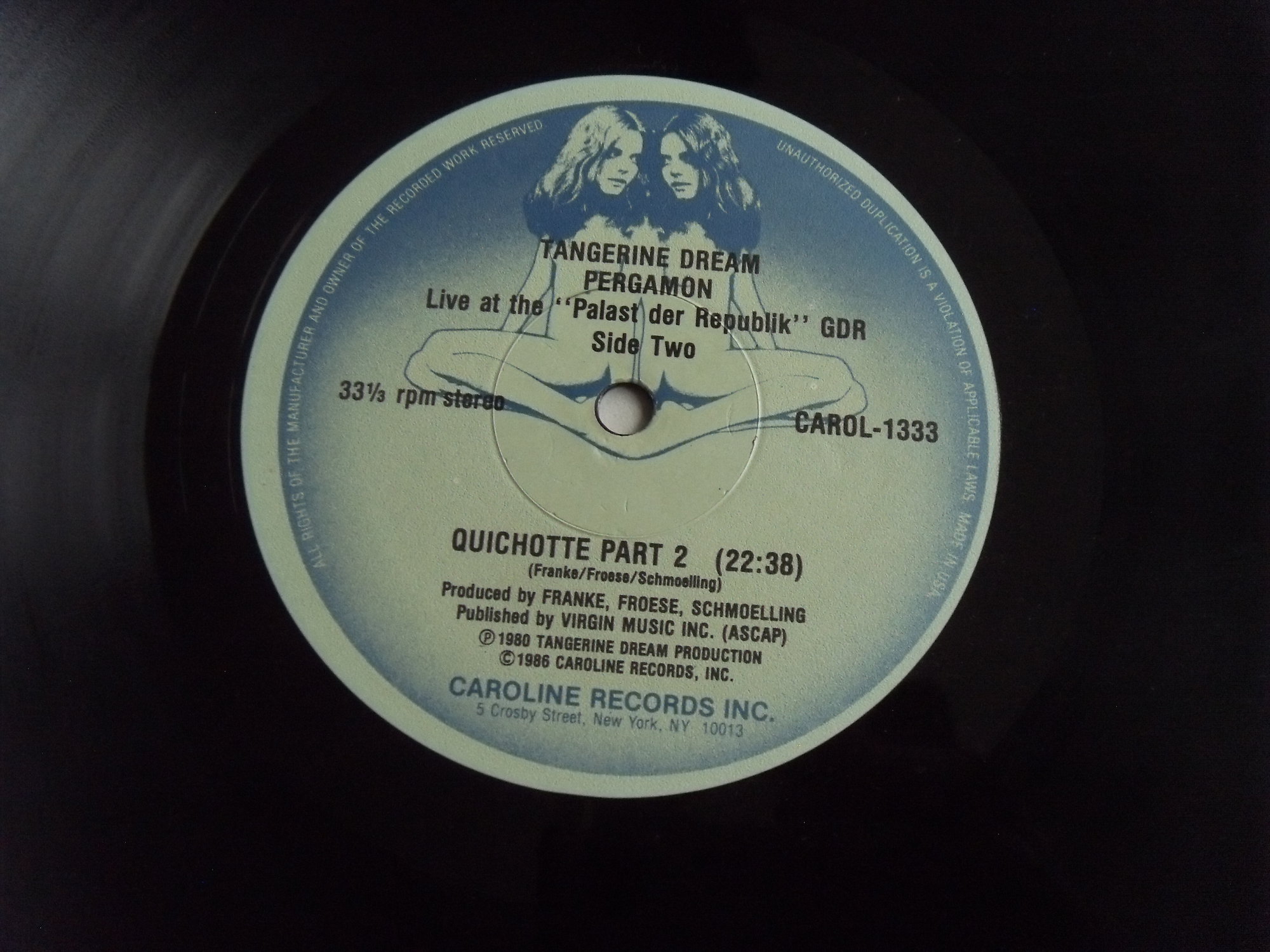 TANGERINE DREAM Pergamon 2 TANGERINE DREAM Pergamon 2