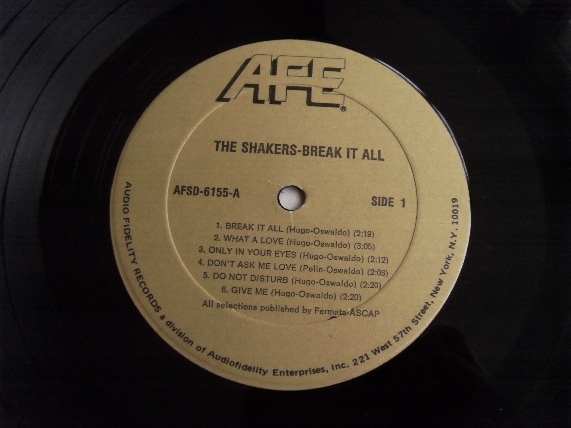 THE SHAKERS Break it all 2 THE SHAKERS Break it all 2