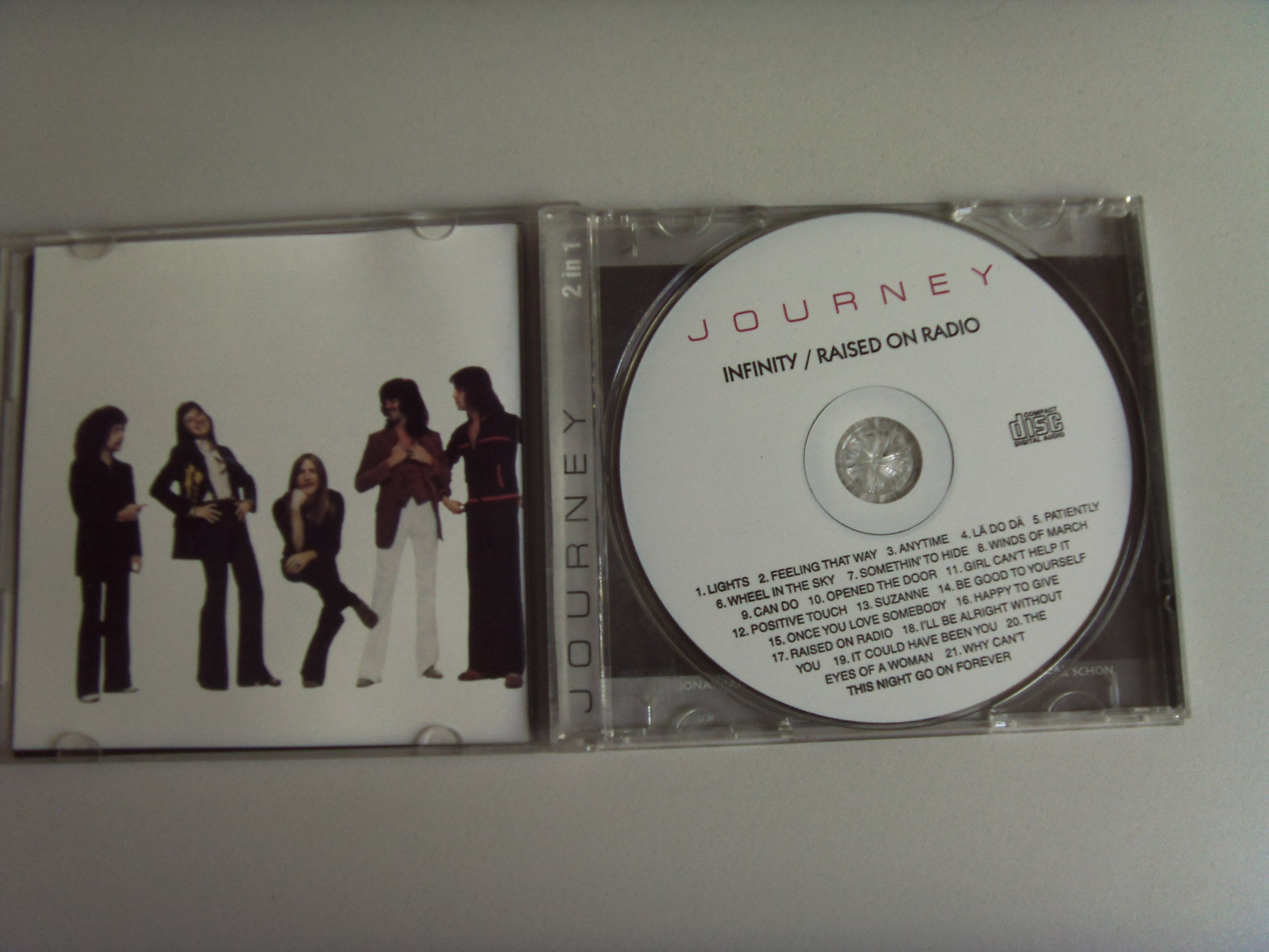JOURNEY Infinity / Raised on radio 2 JOURNEY Infinity / Raised on radio 2