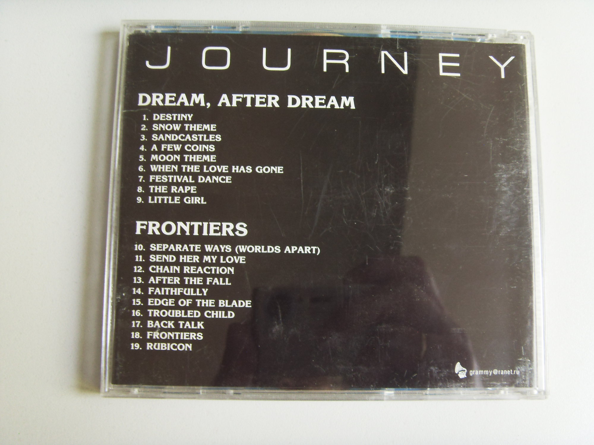 JOURNEY Dream, after dream / Frontiers 2 JOURNEY Dream, after dream / Frontiers 2