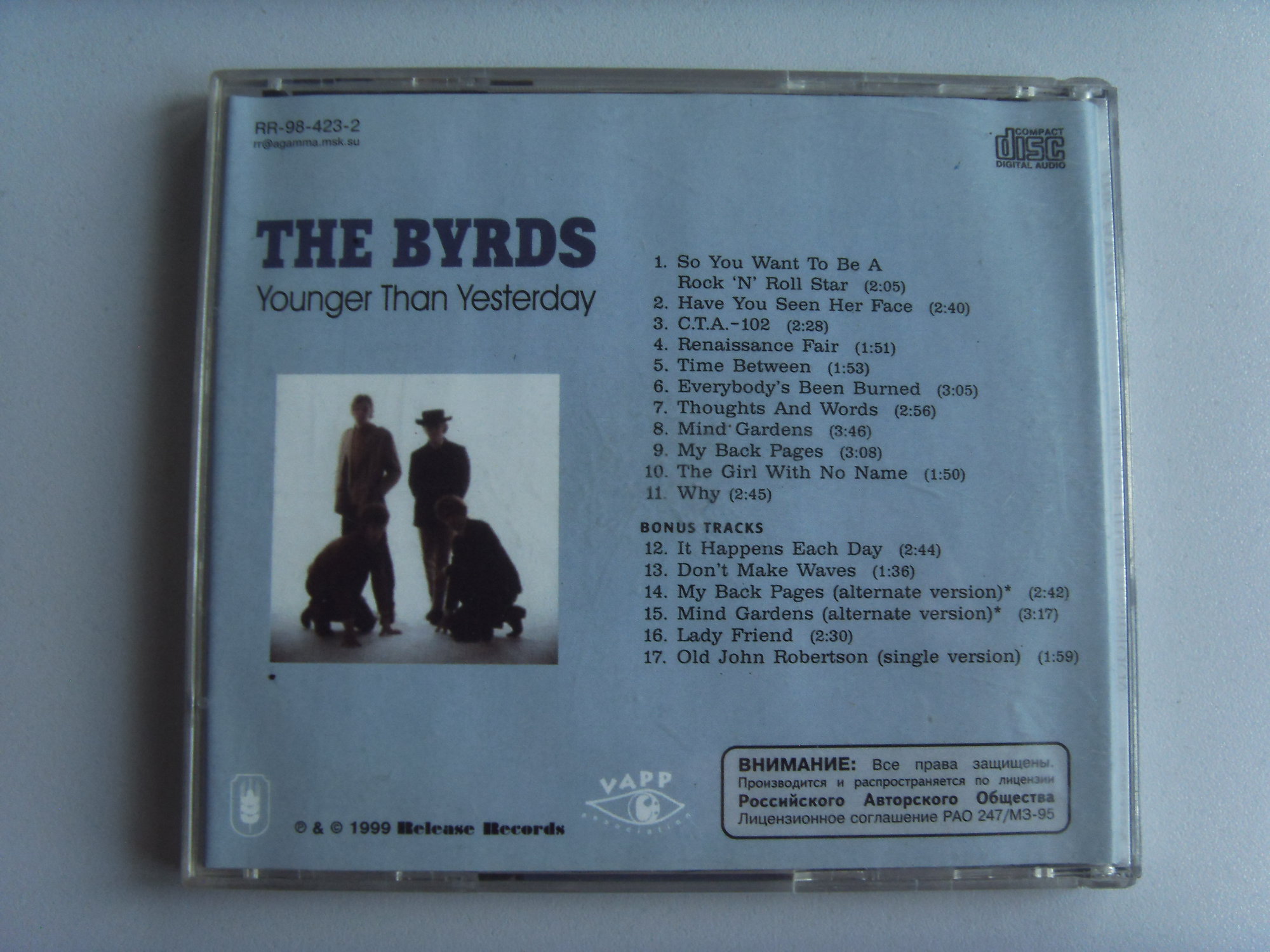 BYRDS Younger than yesterday 2 BYRDS Younger than yesterday 2