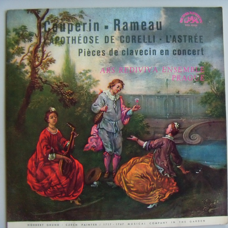 w09306 (ARS REDIVIVA ENSEMBLE PRAGUE — Couperin - Rameau. L'apotheose de corelli. L'astree. Clavecin.)