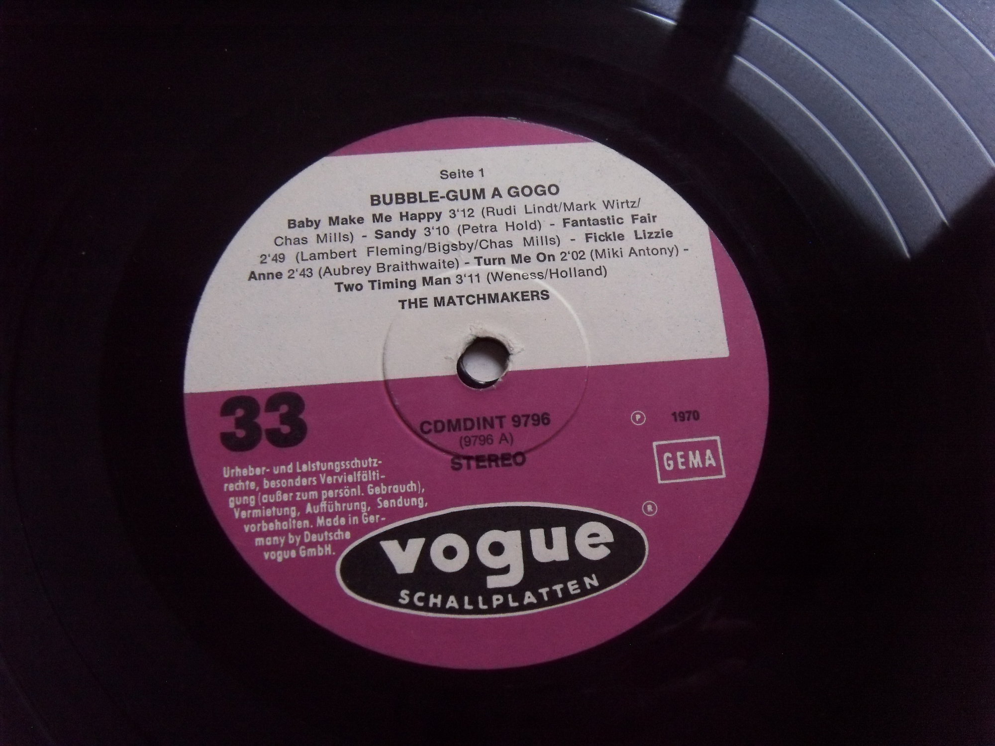 MATCHMAKERS Bubble Gum a Gogo 2 MATCHMAKERS Bubble Gum a Gogo 2