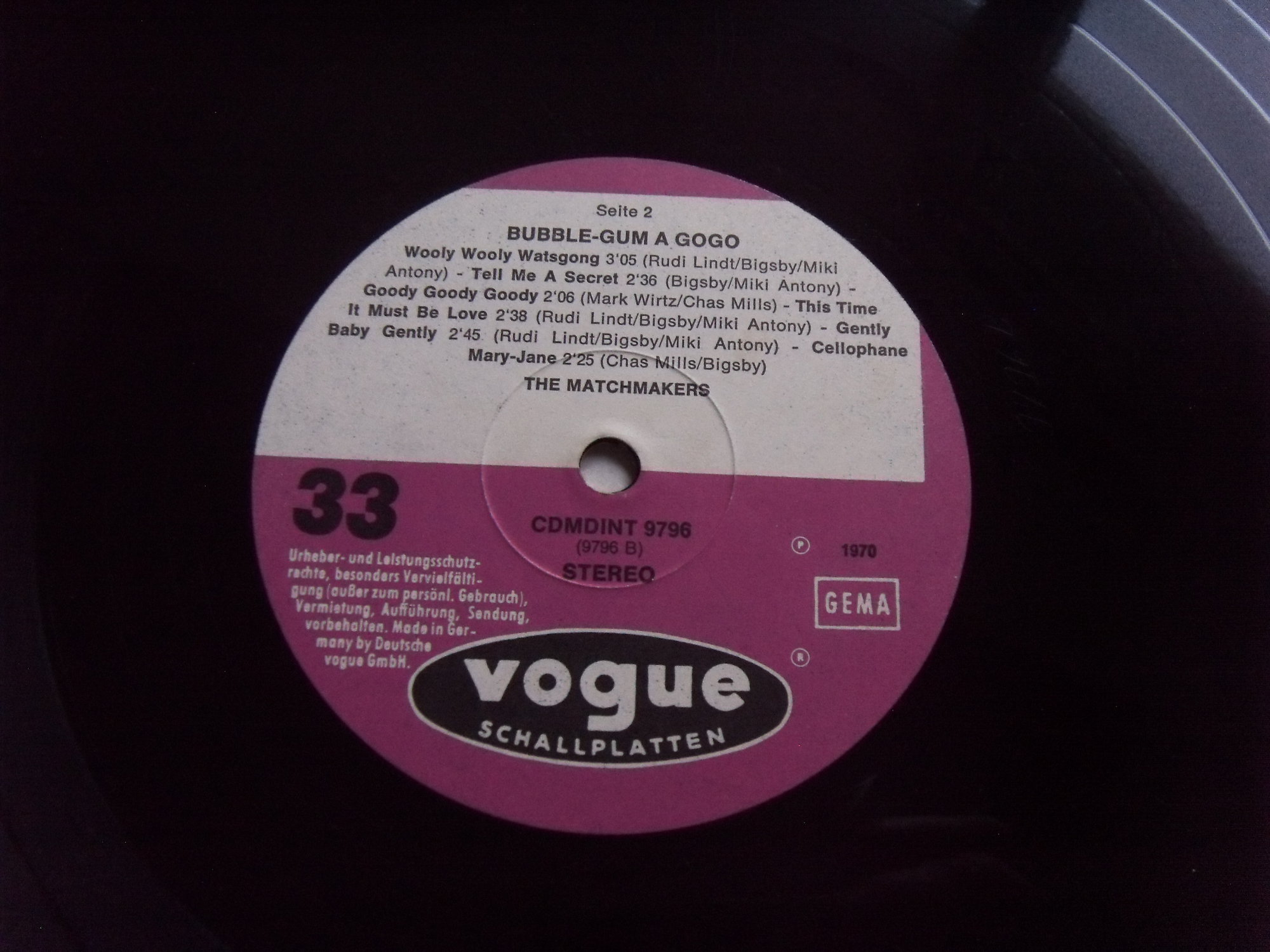 MATCHMAKERS Bubble Gum a Gogo 2 MATCHMAKERS Bubble Gum a Gogo 2