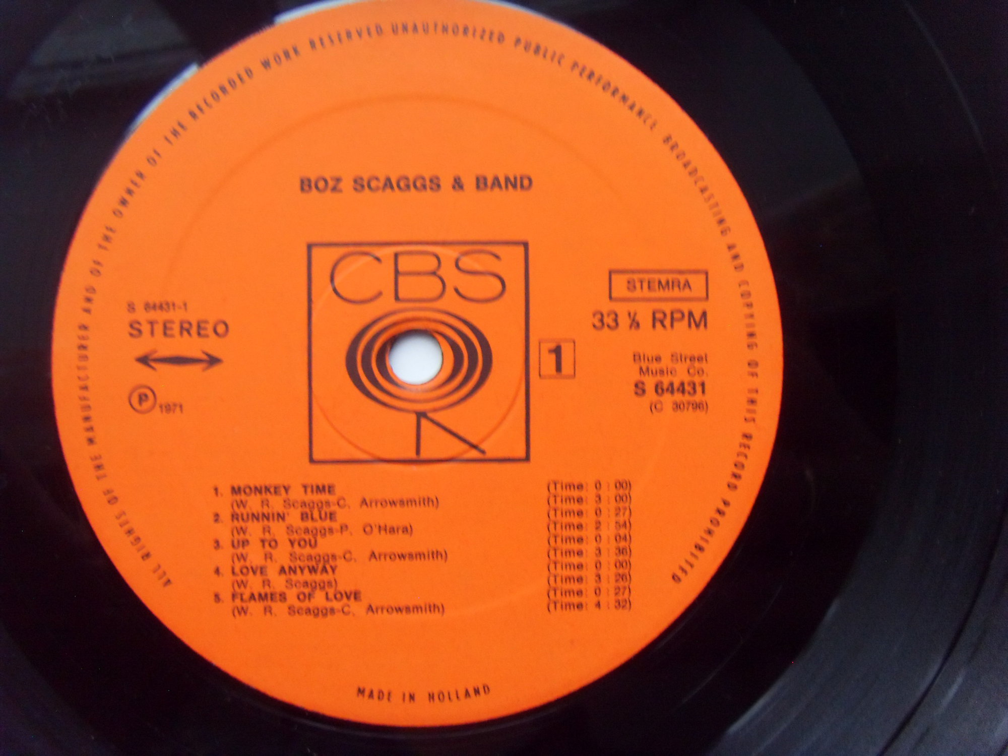 Boz SCAGGS AND BAND Boz Scaggs And Band 2 Boz SCAGGS AND BAND Boz Scaggs And Band 2