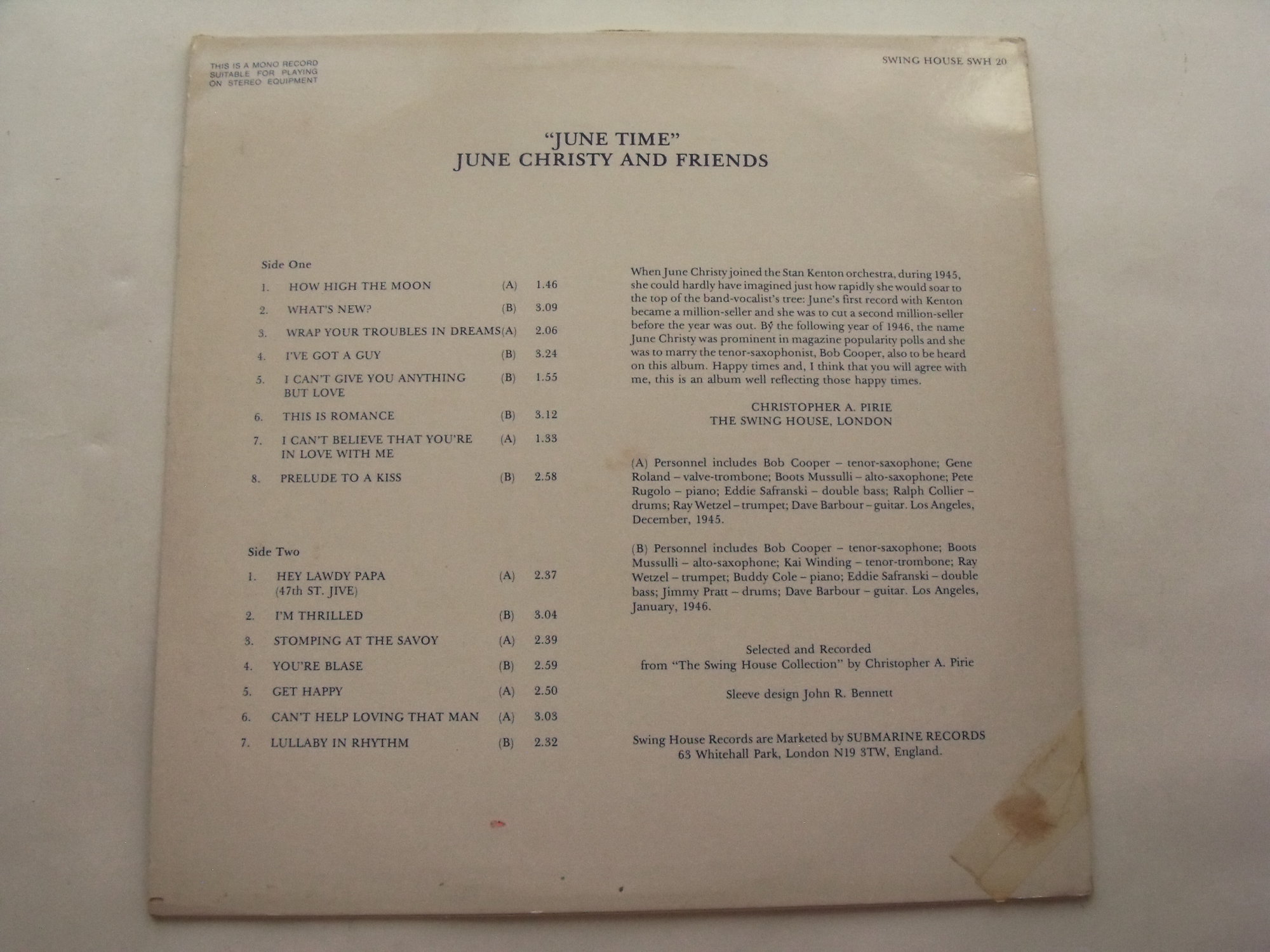June CHRISTY June Time 2 June CHRISTY June Time 2