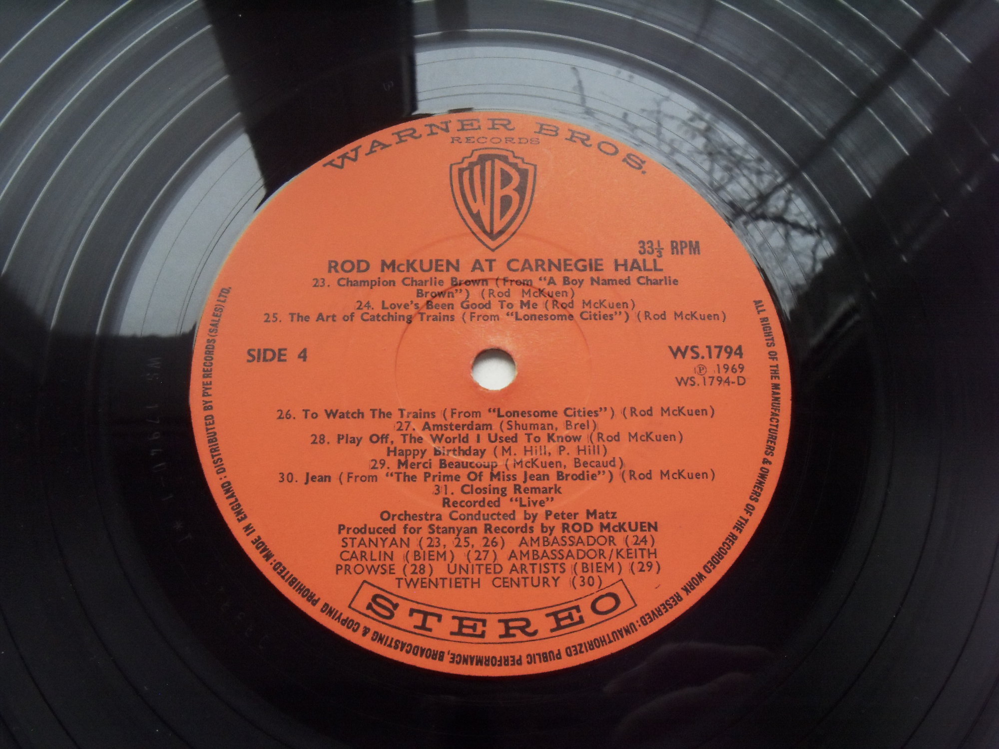 Rod MCKUEN Sold out! 2 Rod MCKUEN Sold out! 2
