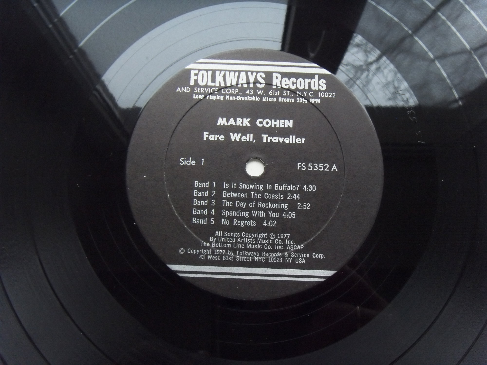 Mark COHEN Fare Well, Traveller 2 Mark COHEN Fare Well, Traveller 2