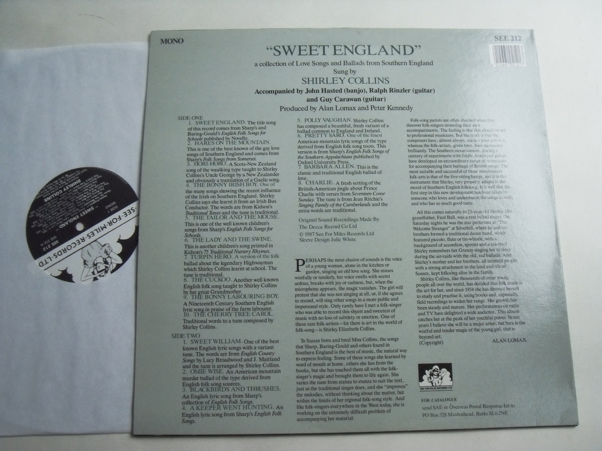 Shirley COLLINS Sweet England 2 Shirley COLLINS Sweet England 2