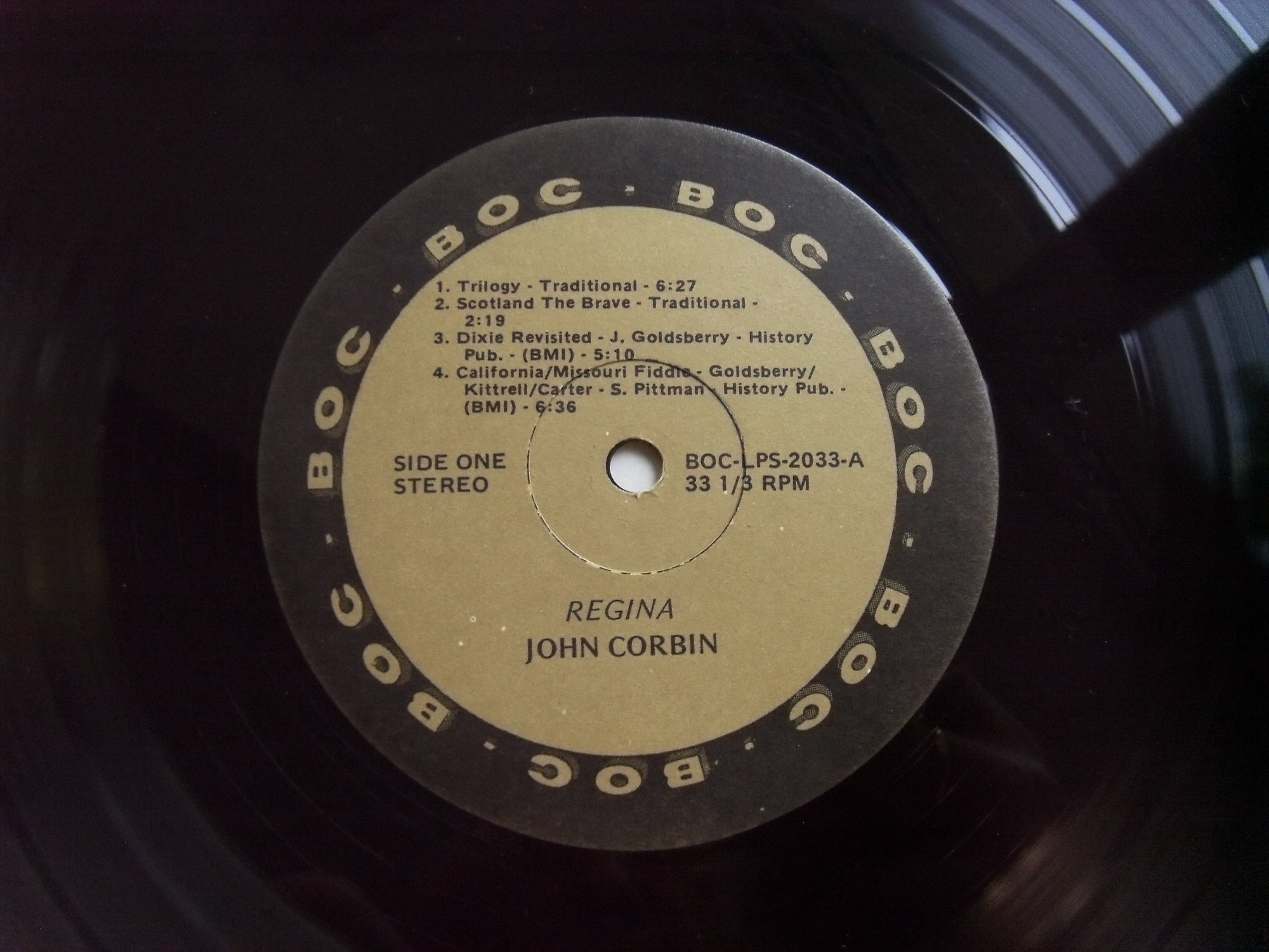 John CORBIN Regina 2 John CORBIN Regina 2