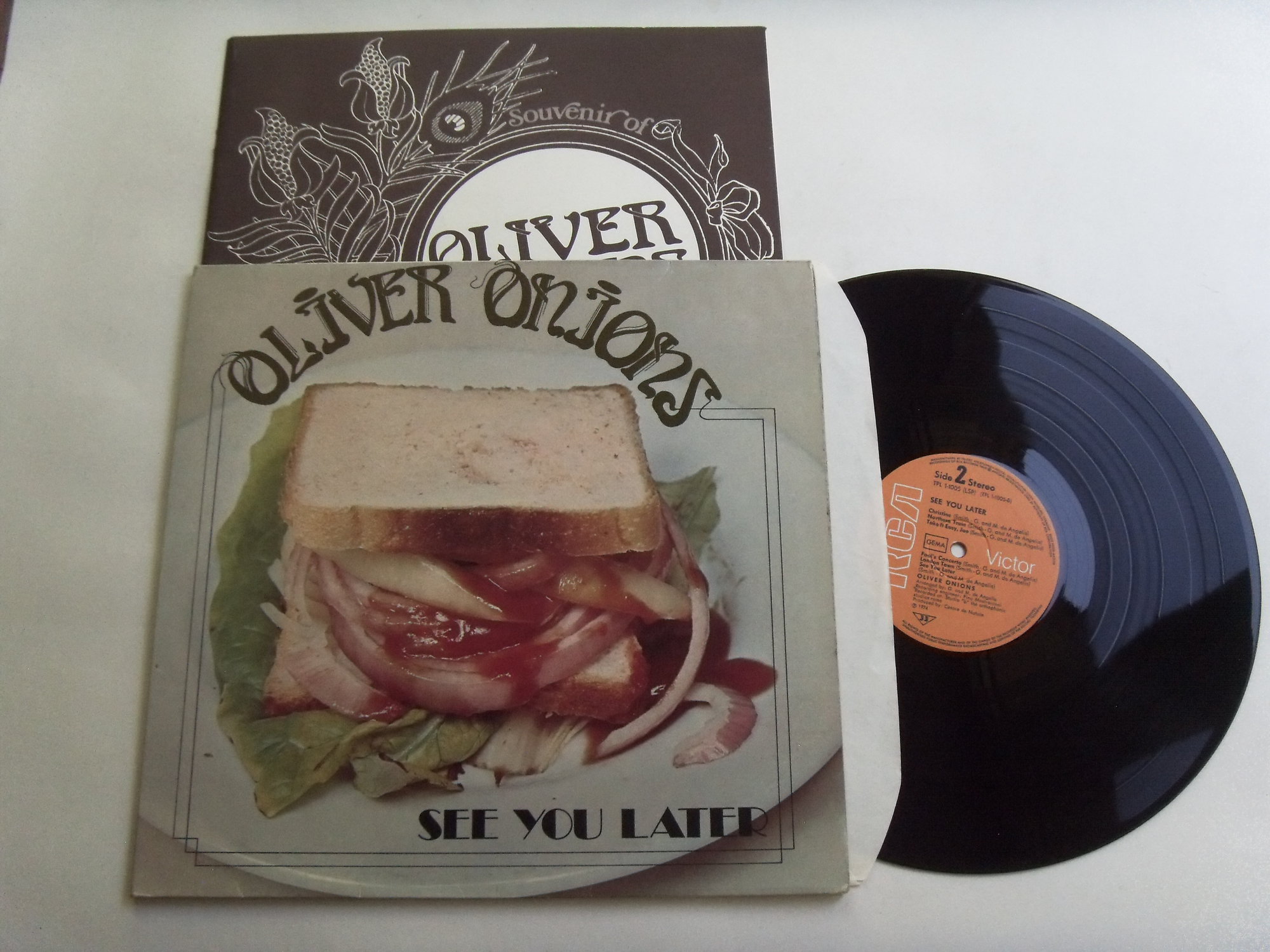 OLIVER ONIONS See You Later 2 OLIVER ONIONS See You Later 2