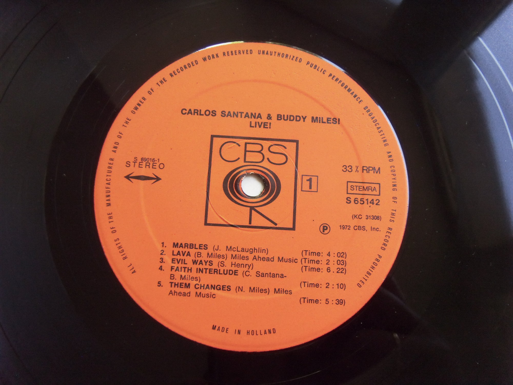 Carlos SANTANA & Buddy MILES Live! 2 Carlos SANTANA & Buddy MILES Live! 2
