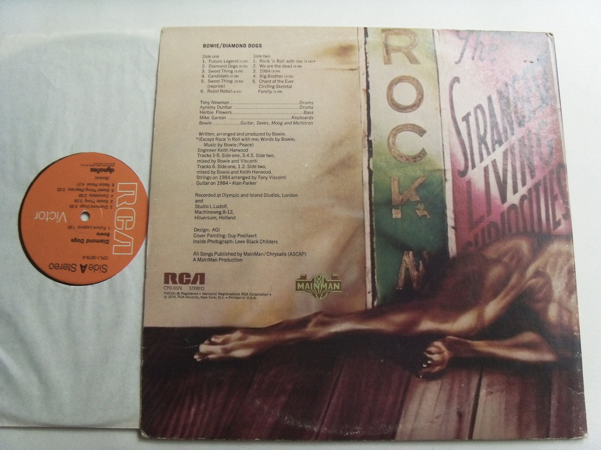 David BOWIE Diamond Dogs 2 David BOWIE Diamond Dogs 2