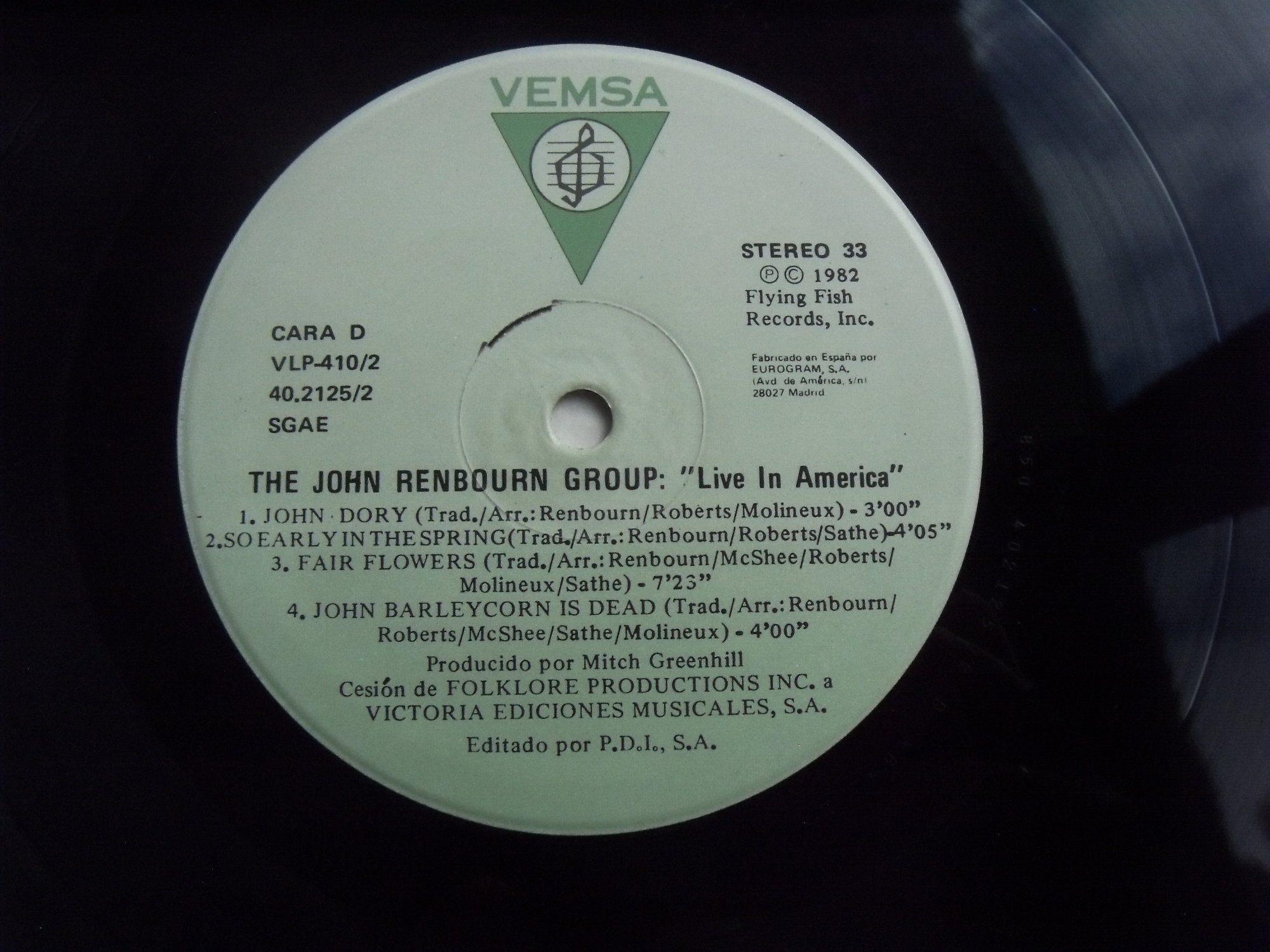 John RENBOURN GROUP Live in America 2 John RENBOURN GROUP Live in America 2