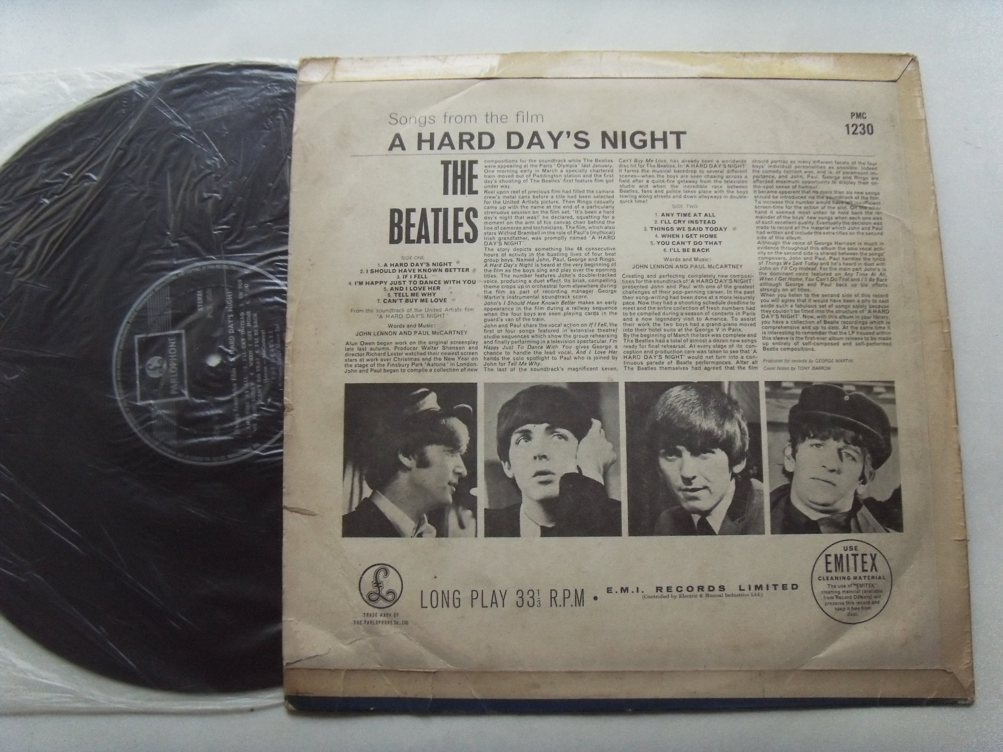 BEATLES Hard Day's Night 2 BEATLES Hard Day's Night 2