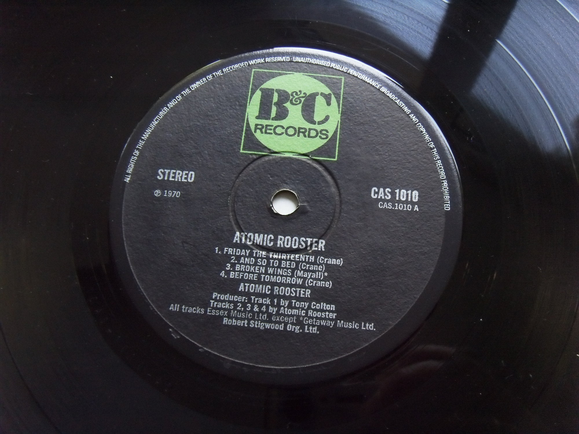 ATOMIC ROOSTER Atomic Rooster 2 ATOMIC ROOSTER Atomic Rooster 2