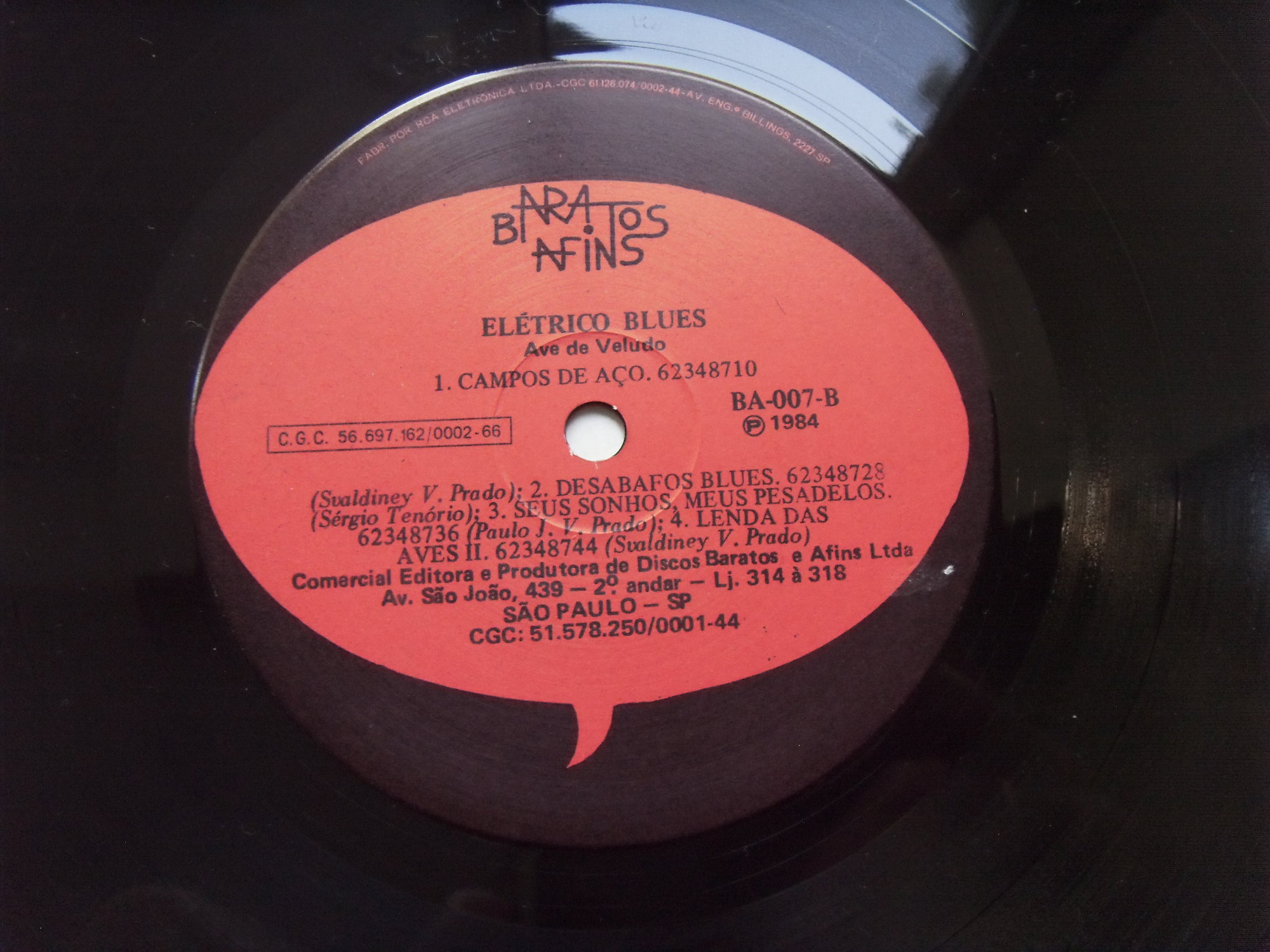 AVE DE VELUDO Eletrico Blues 2 AVE DE VELUDO Eletrico Blues 2
