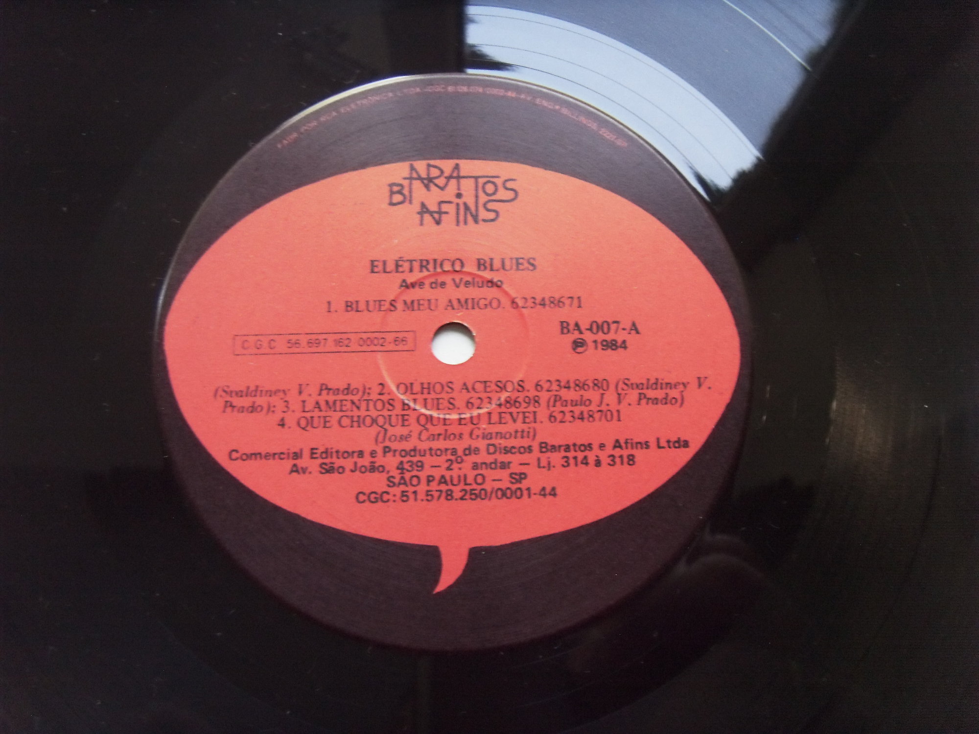 AVE DE VELUDO Eletrico Blues 2 AVE DE VELUDO Eletrico Blues 2