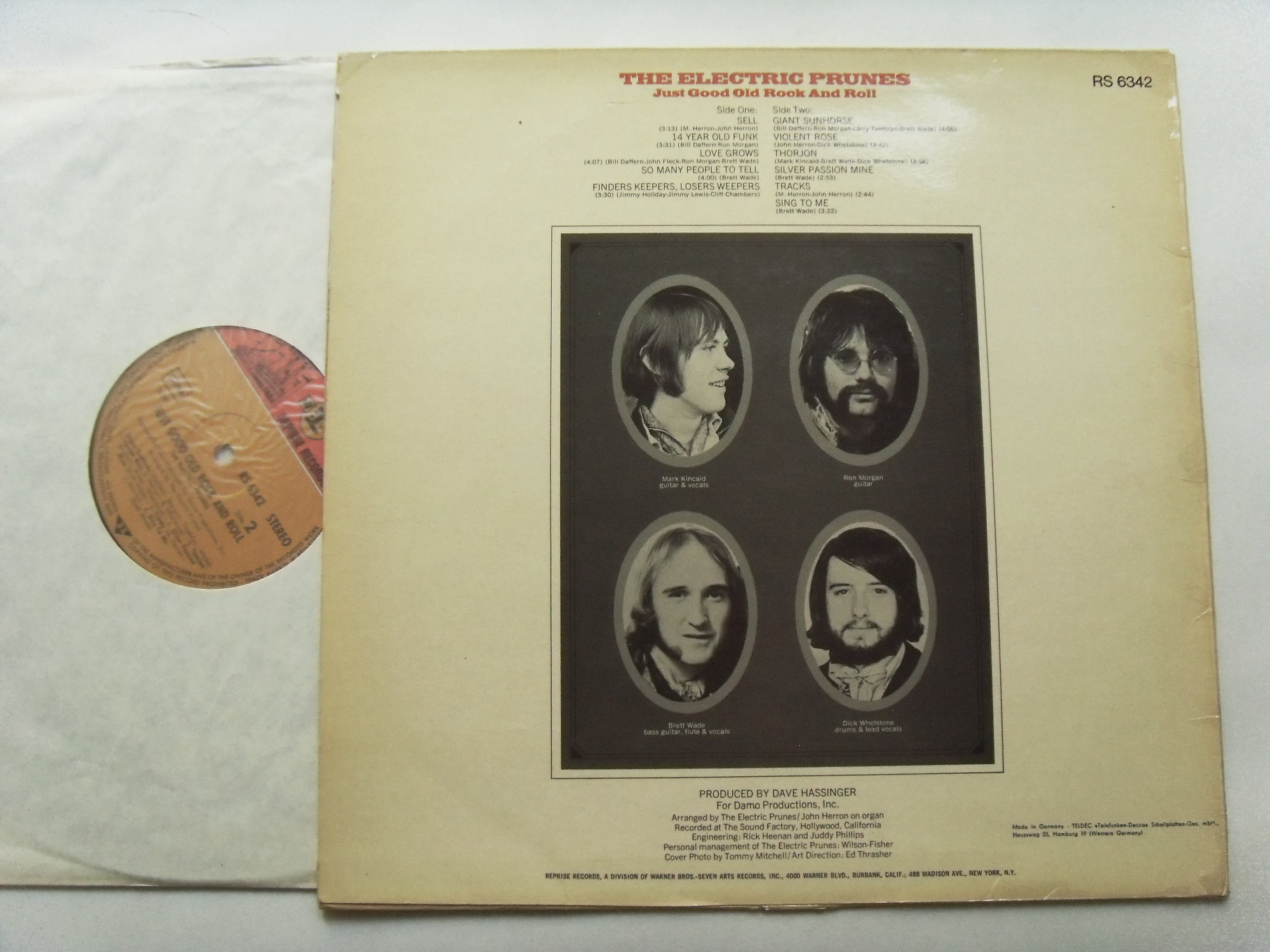 THE ELECTRIC PRUNES Just Good Old Rock And Roll 2 THE ELECTRIC PRUNES Just Good Old Rock And Roll 2